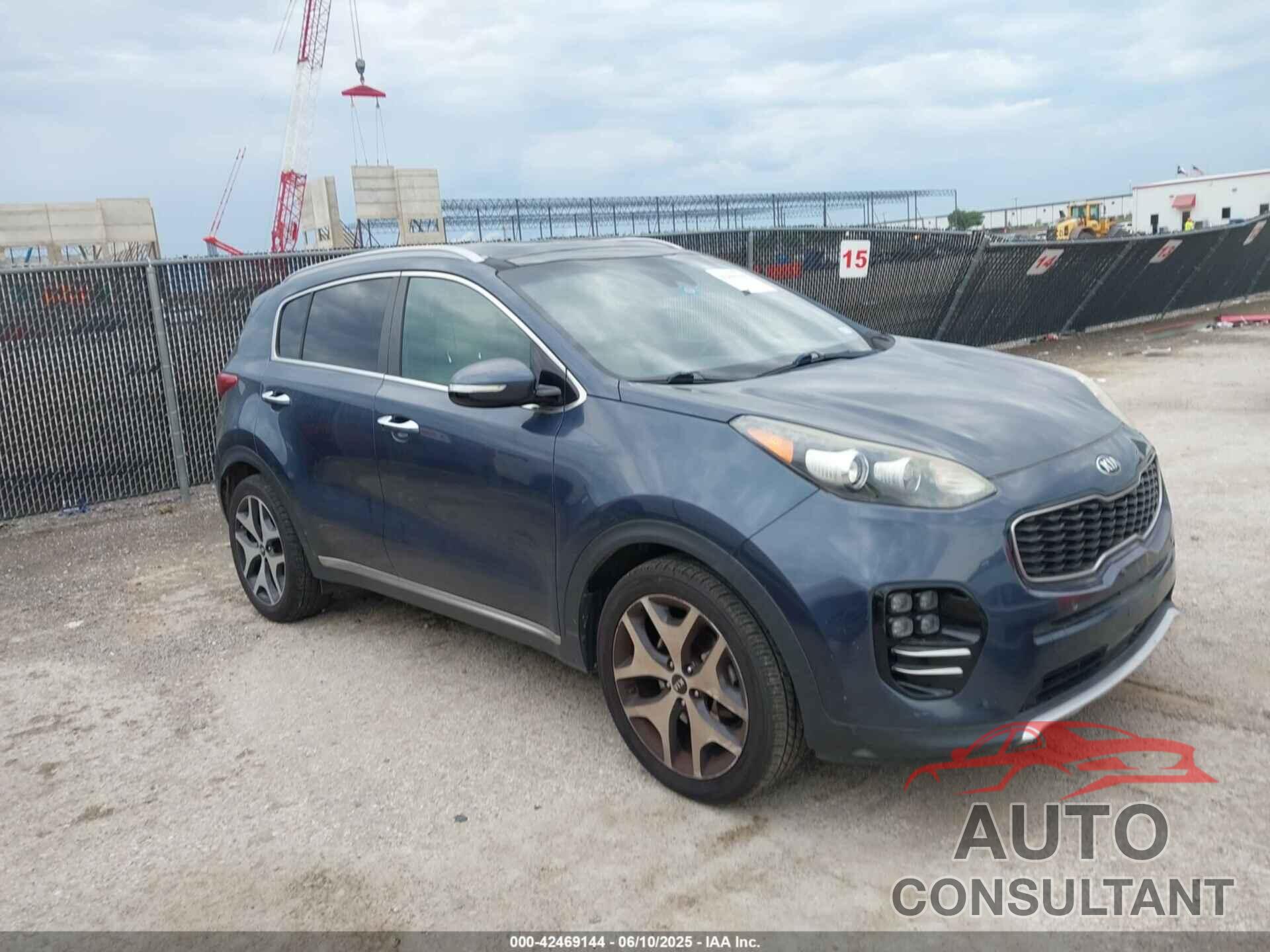 KIA SPORTAGE 2017 - KNDPR3A66H7176904