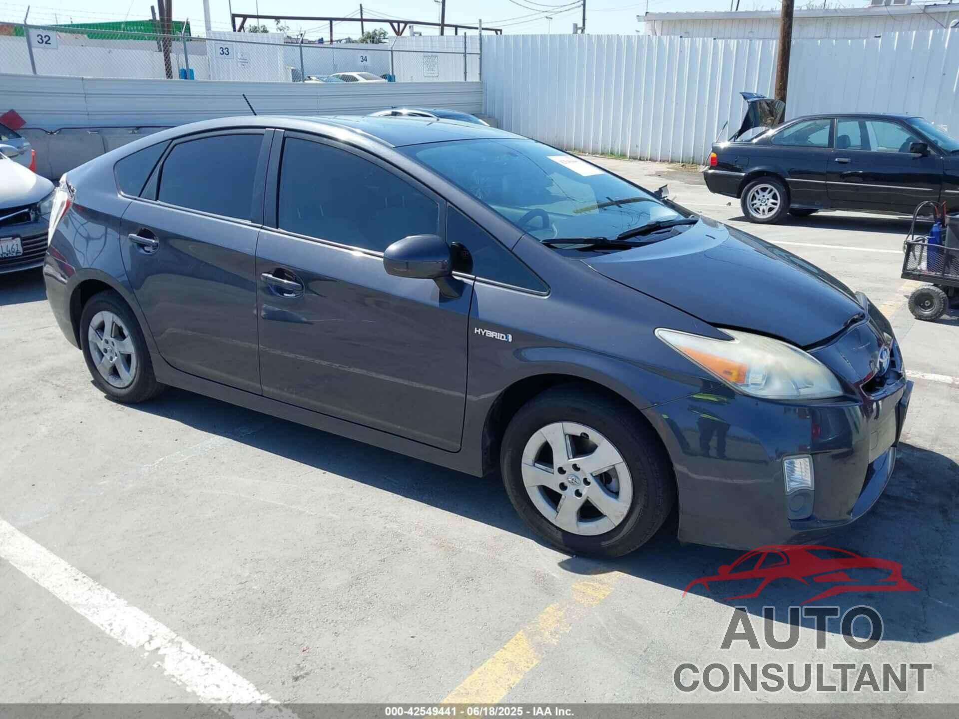TOYOTA PRIUS 2010 - JTDKN3DU3A0181508