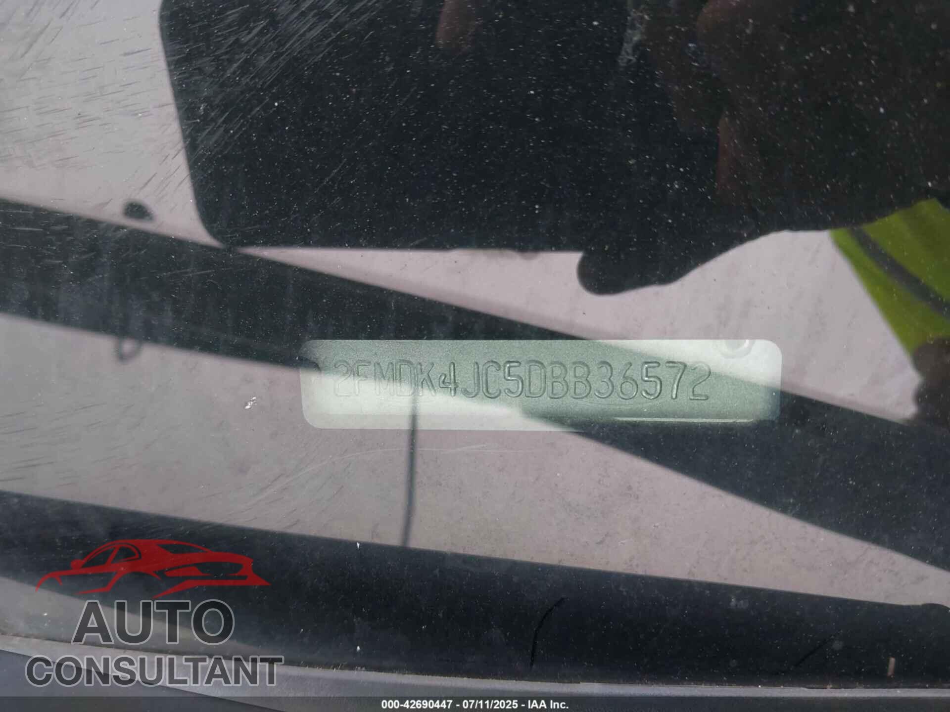 FORD EDGE 2013 - 2FMDK4JC5DBB36572