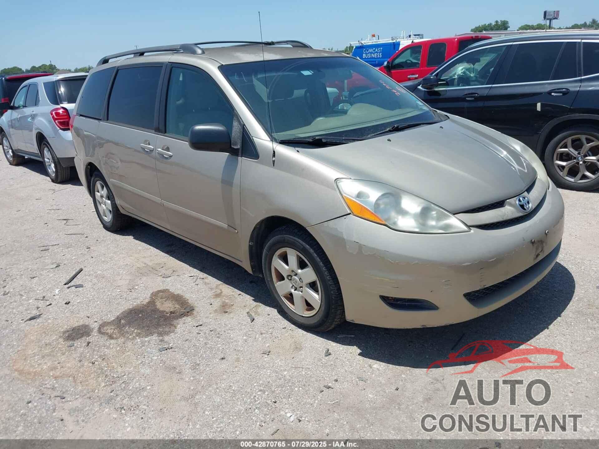 TOYOTA SIENNA 2009 - 5TDZK23CX9S267711