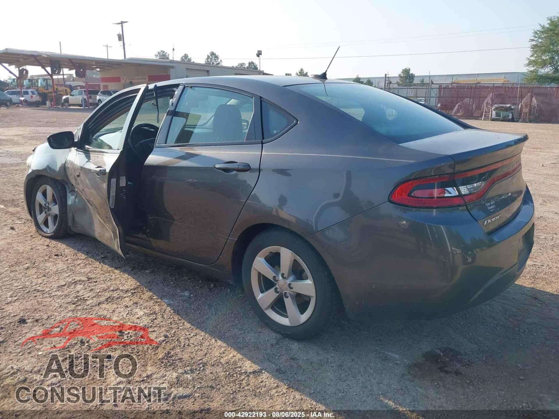 DODGE DART 2015 - 1C3CDFBB3FD265083