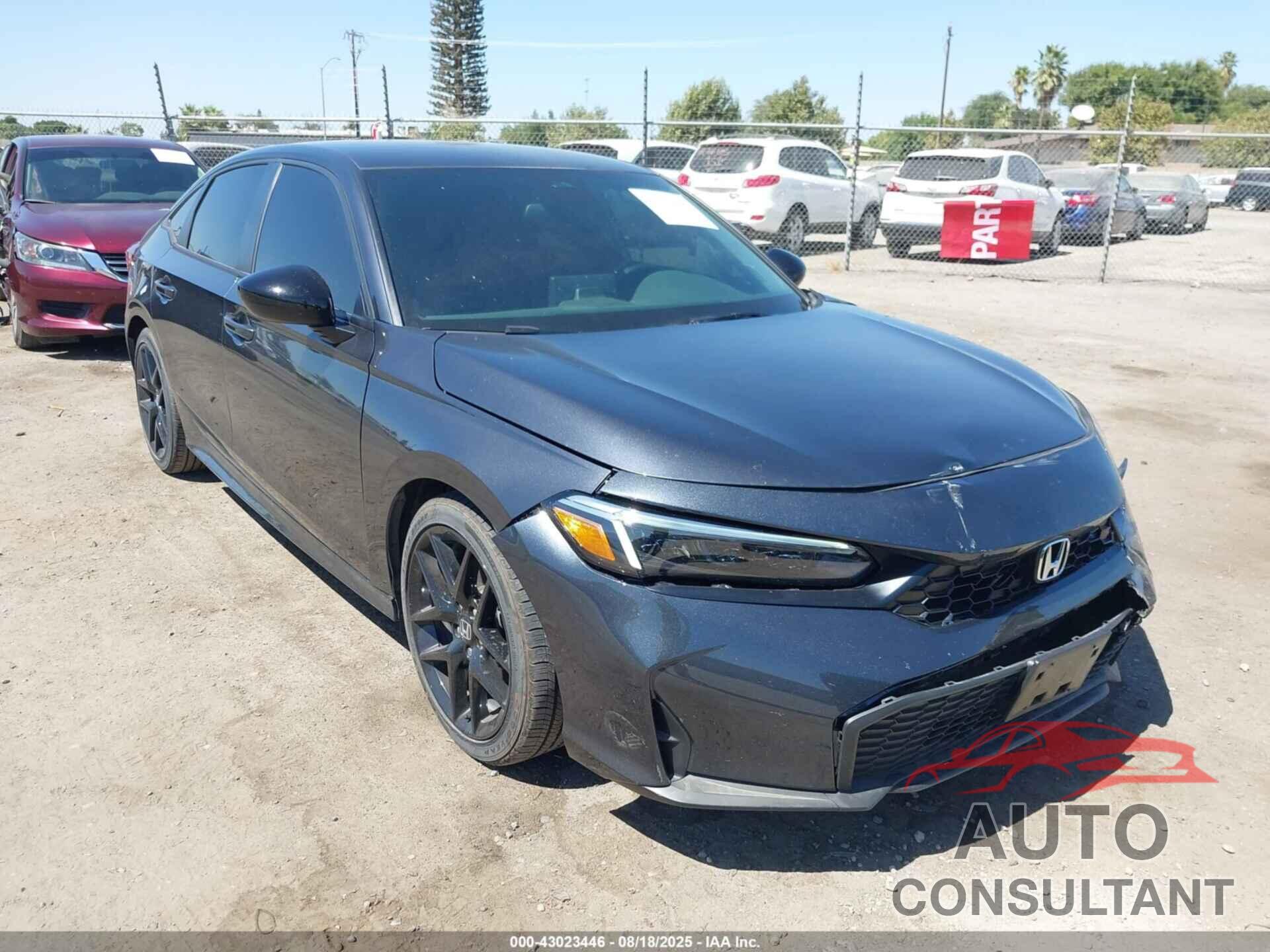 HONDA CIVIC 2025 - 2HGFE2F57SH544893
