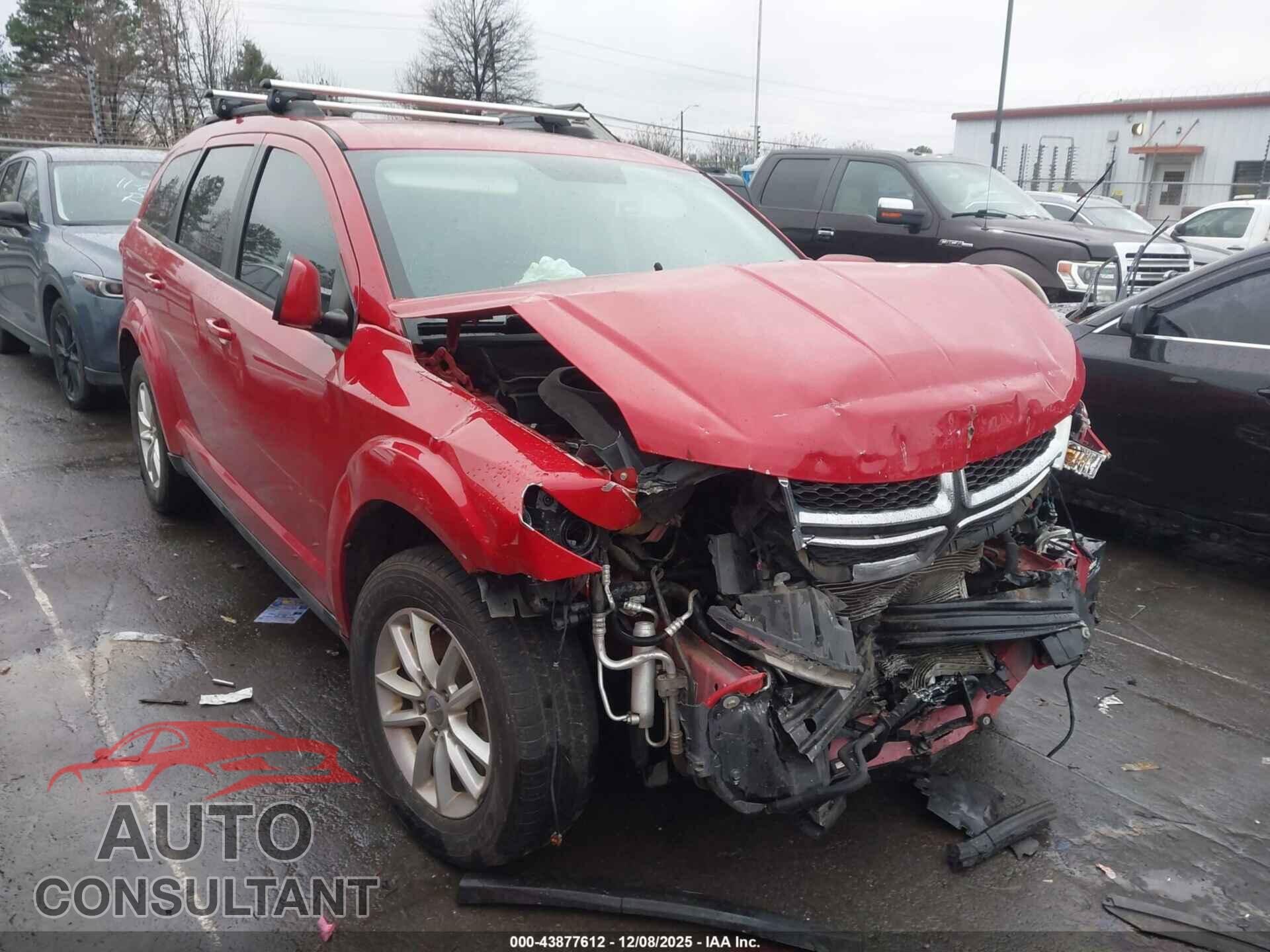 DODGE JOURNEY 2015 - 3C4PDCBG4FT608341