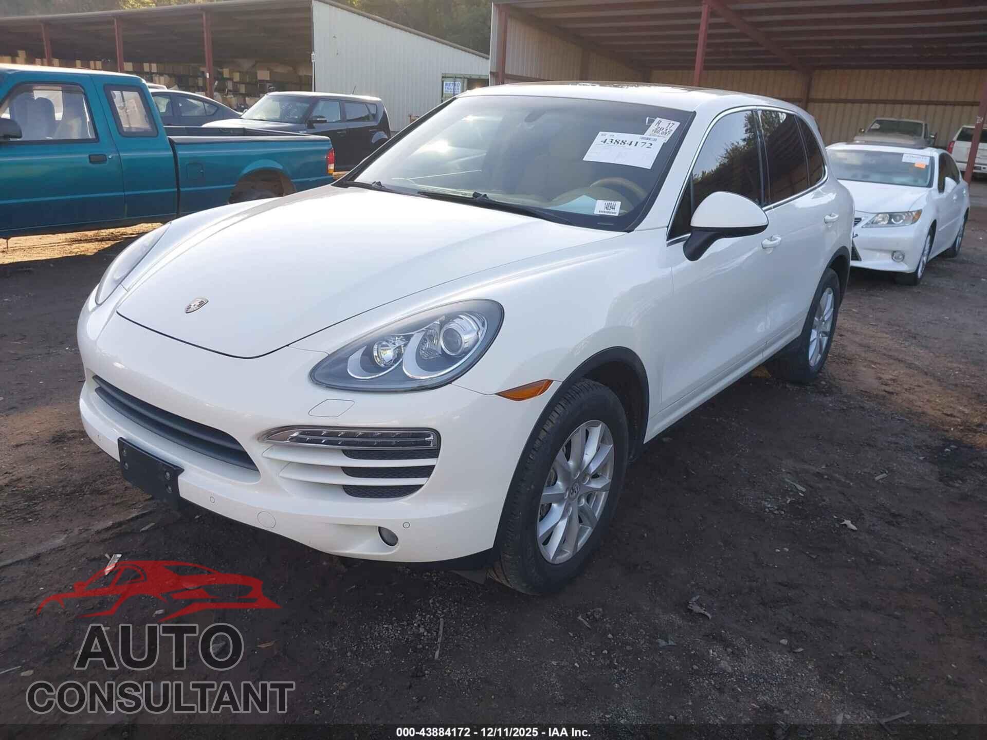 PORSCHE CAYENNE 2012 - WP1AA2A23CLA02338