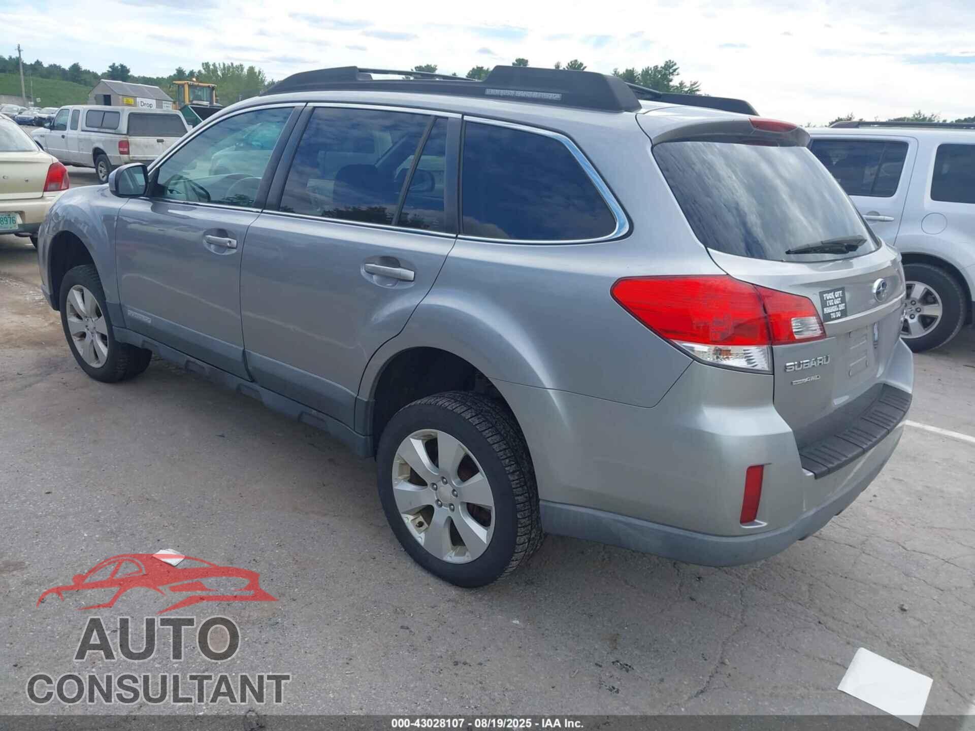 SUBARU OUTBACK 2010 - 4S4BRBCC7A3317298