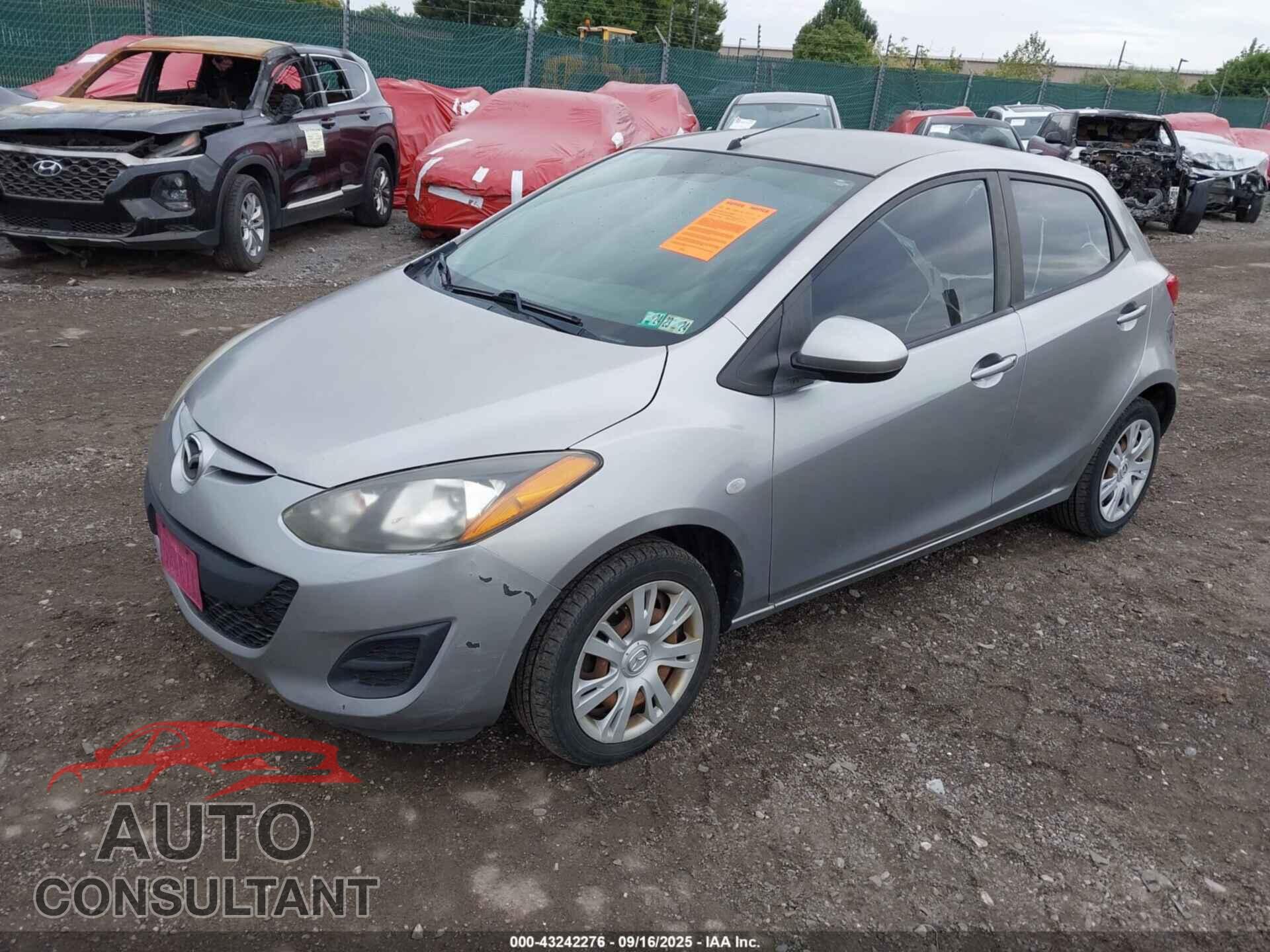 MAZDA MAZDA2 2011 - JM1DE1HY5B0103582