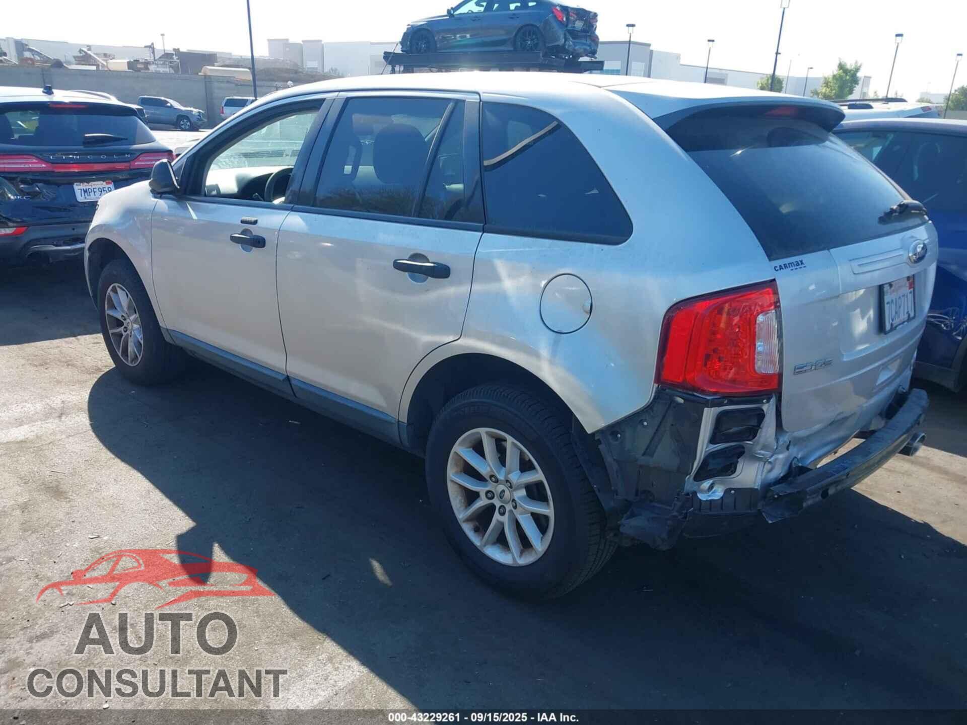 FORD EDGE 2013 - 2FMDK3GC3DBC70675
