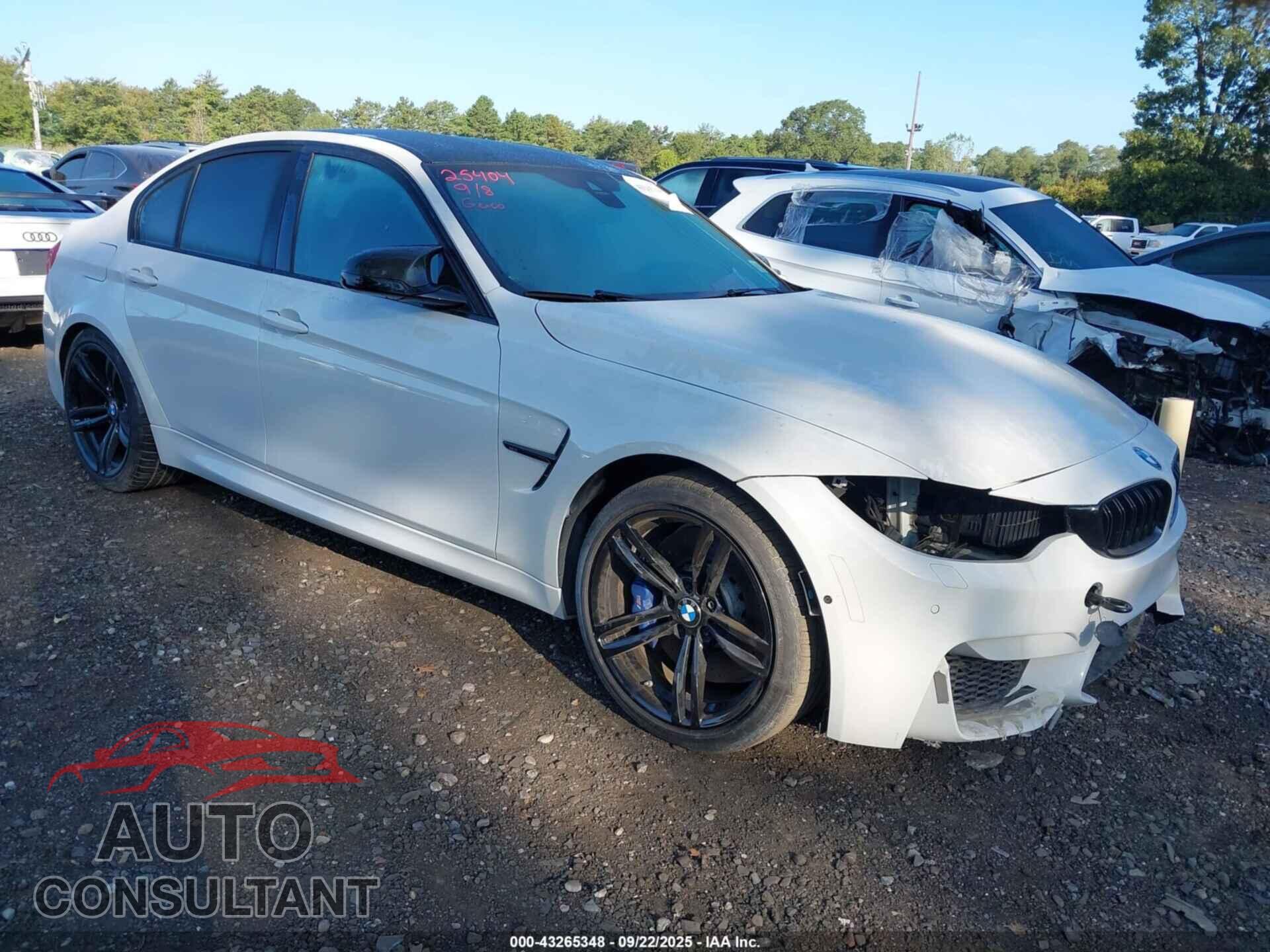 BMW M3 2017 - WBS8M9C38H5G85599