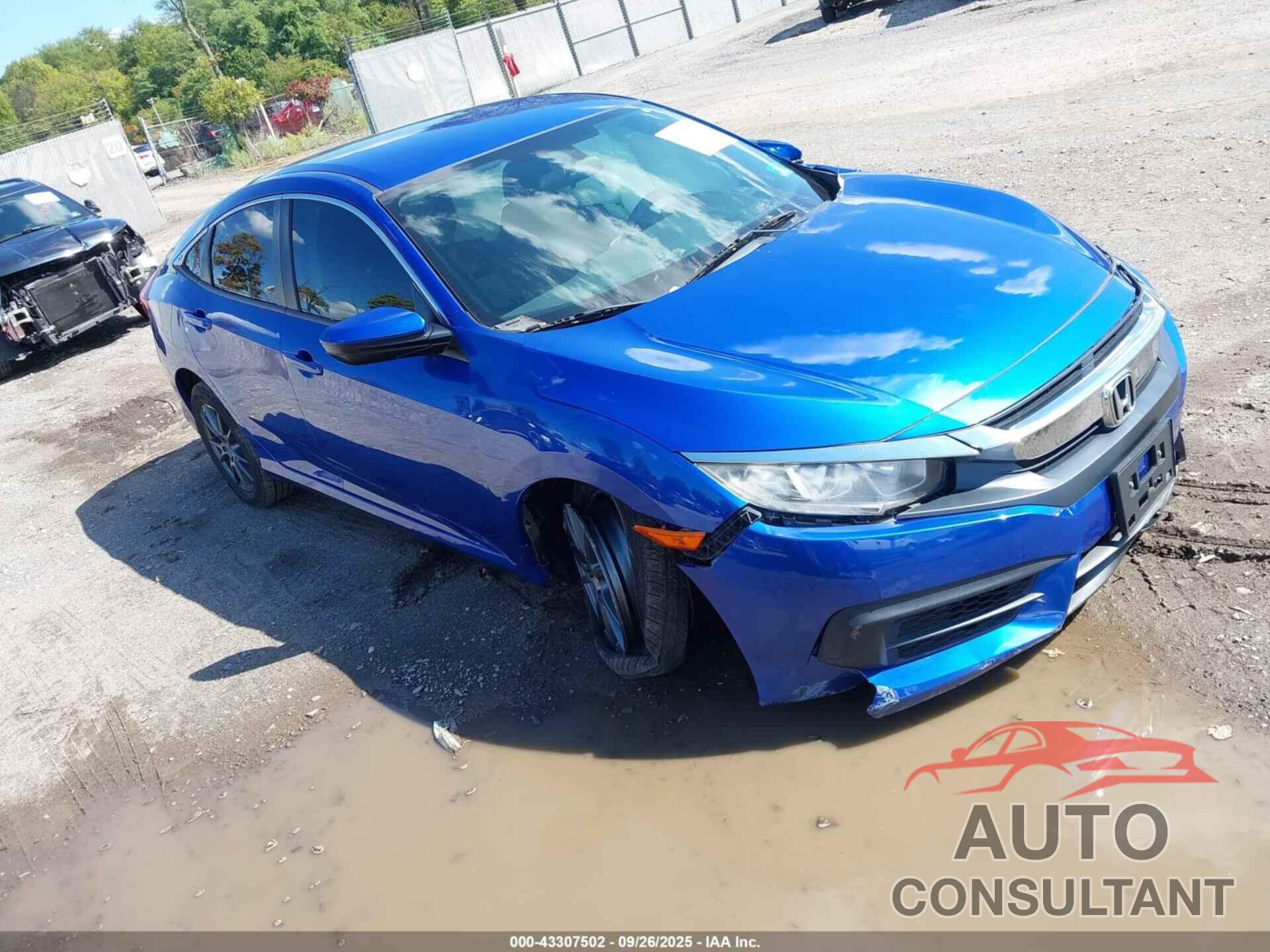 HONDA CIVIC 2016 - 19XFC2F54GE085832