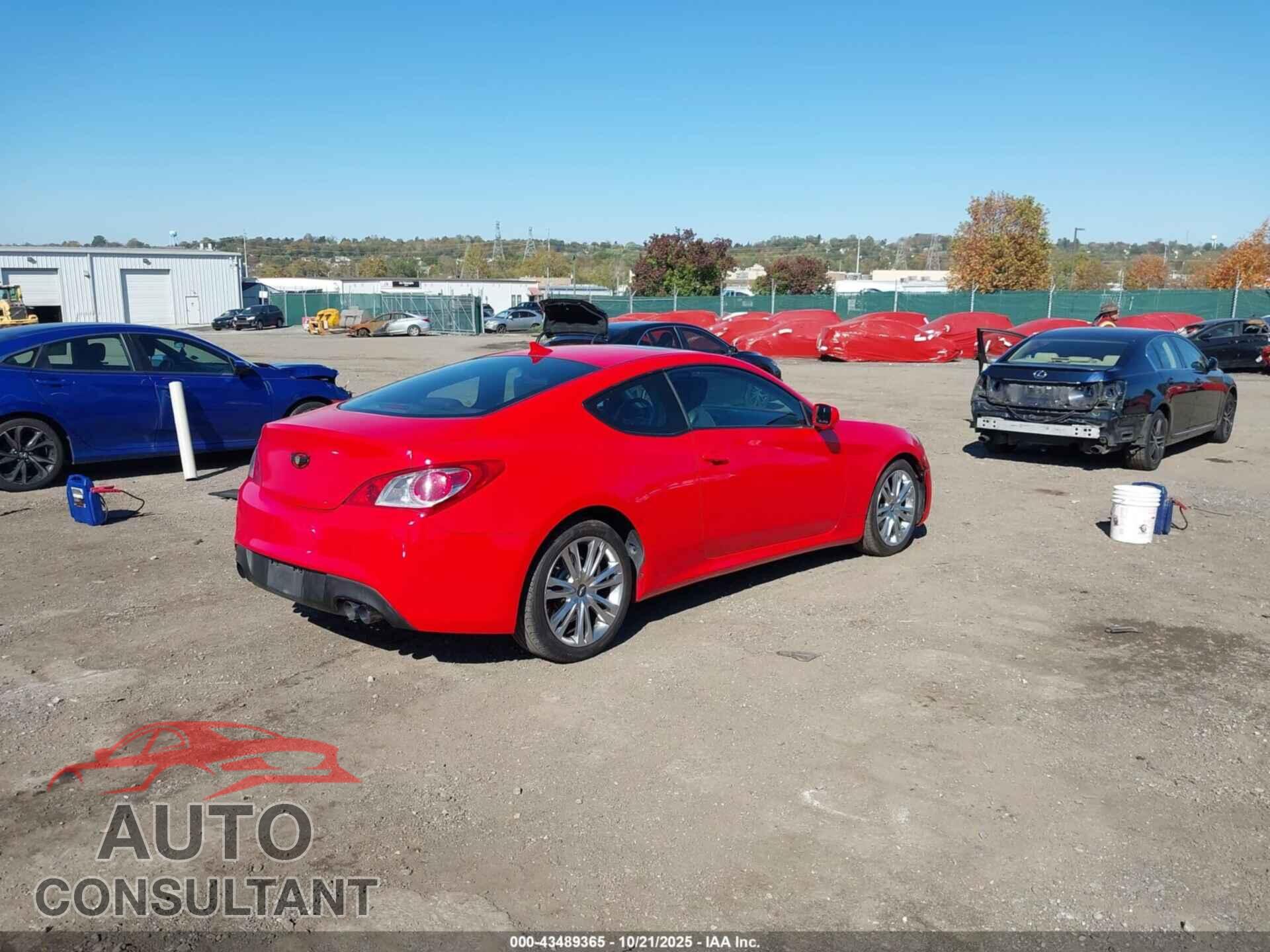 HYUNDAI GENESIS 2012 - KMHHT6KD0CU070104