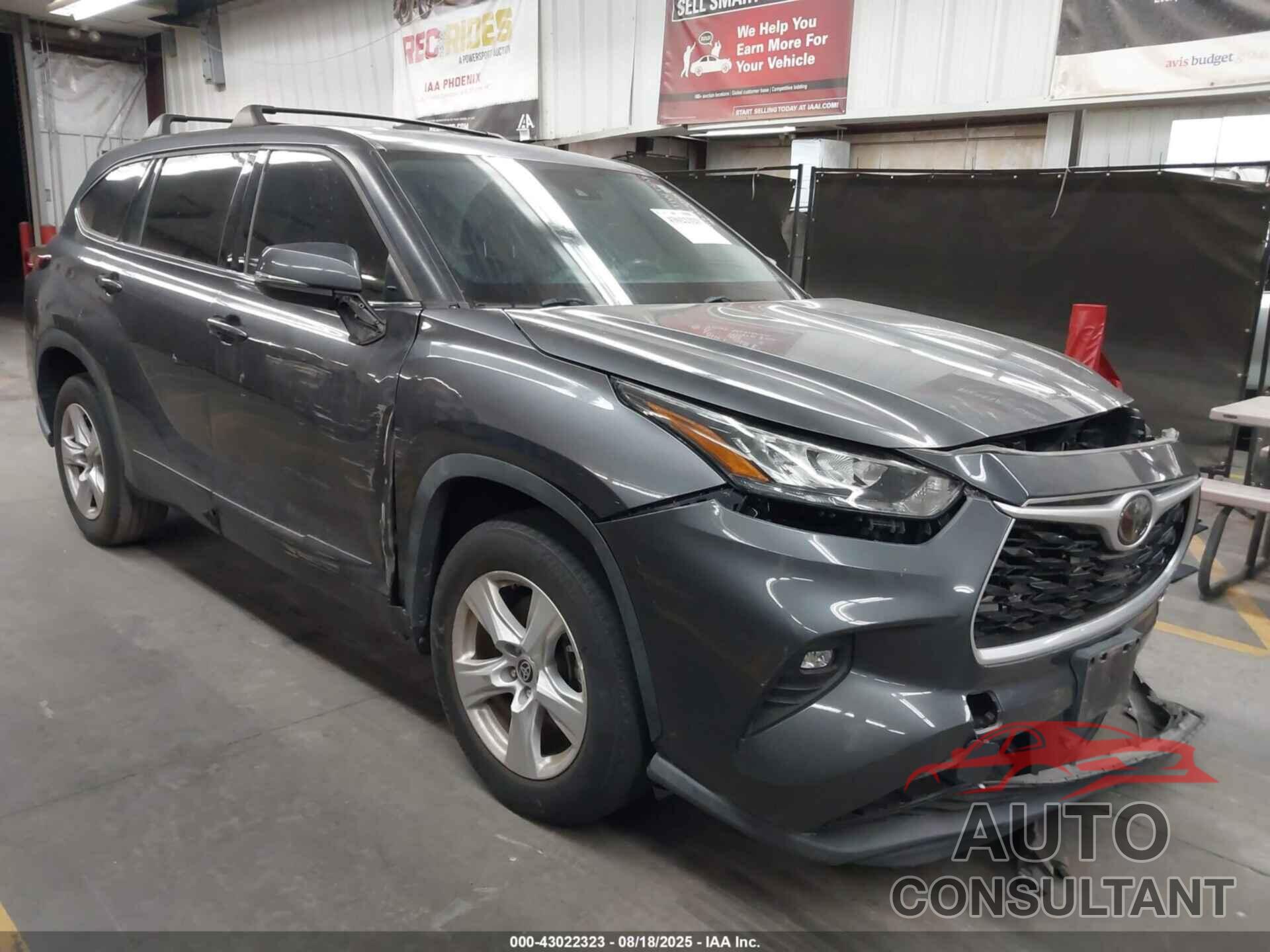 TOYOTA HIGHLANDER 2020 - 5TDZZRAH1LS018532