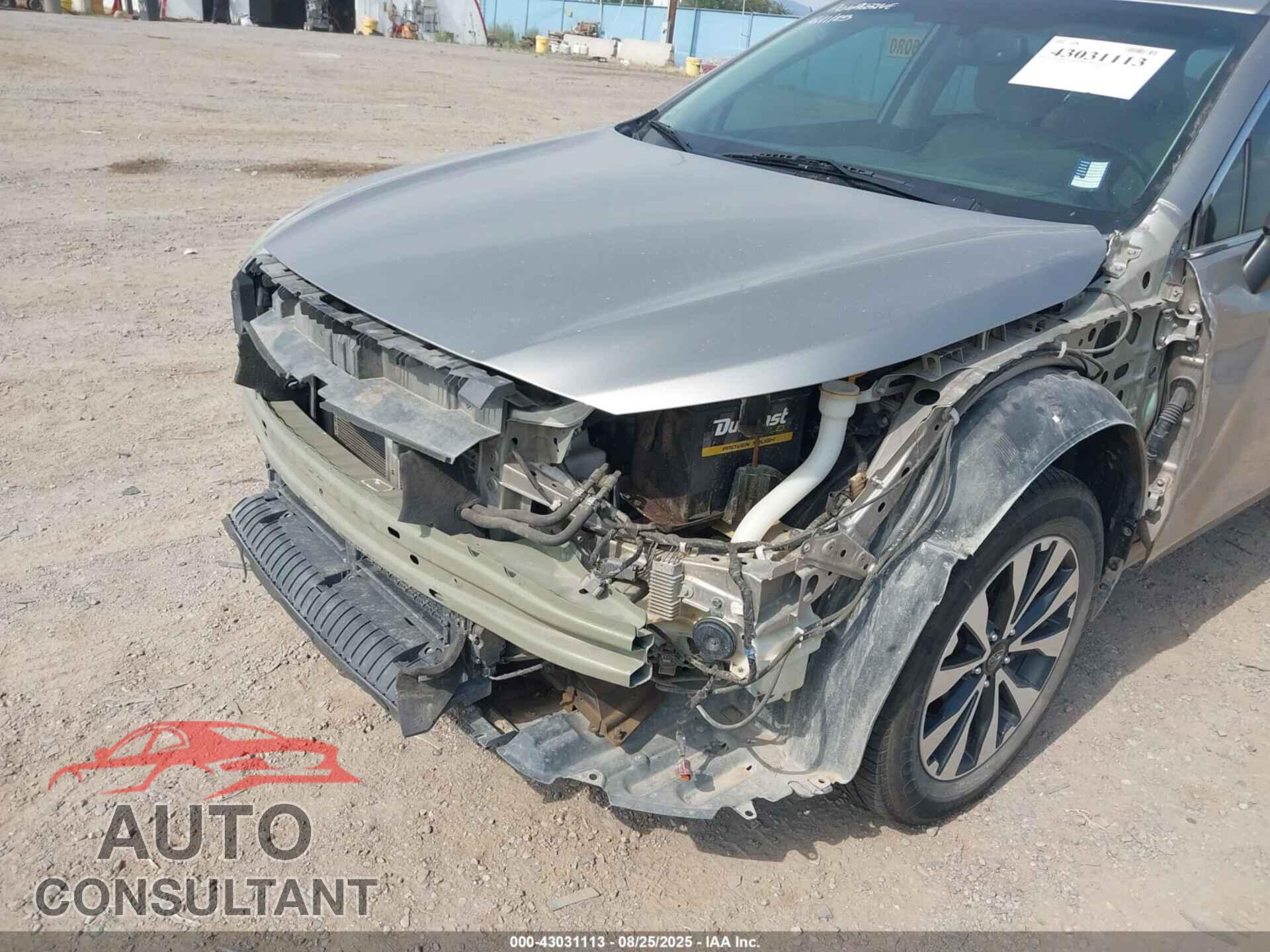 SUBARU OUTBACK 2015 - 4S4BSBLC3F3233586