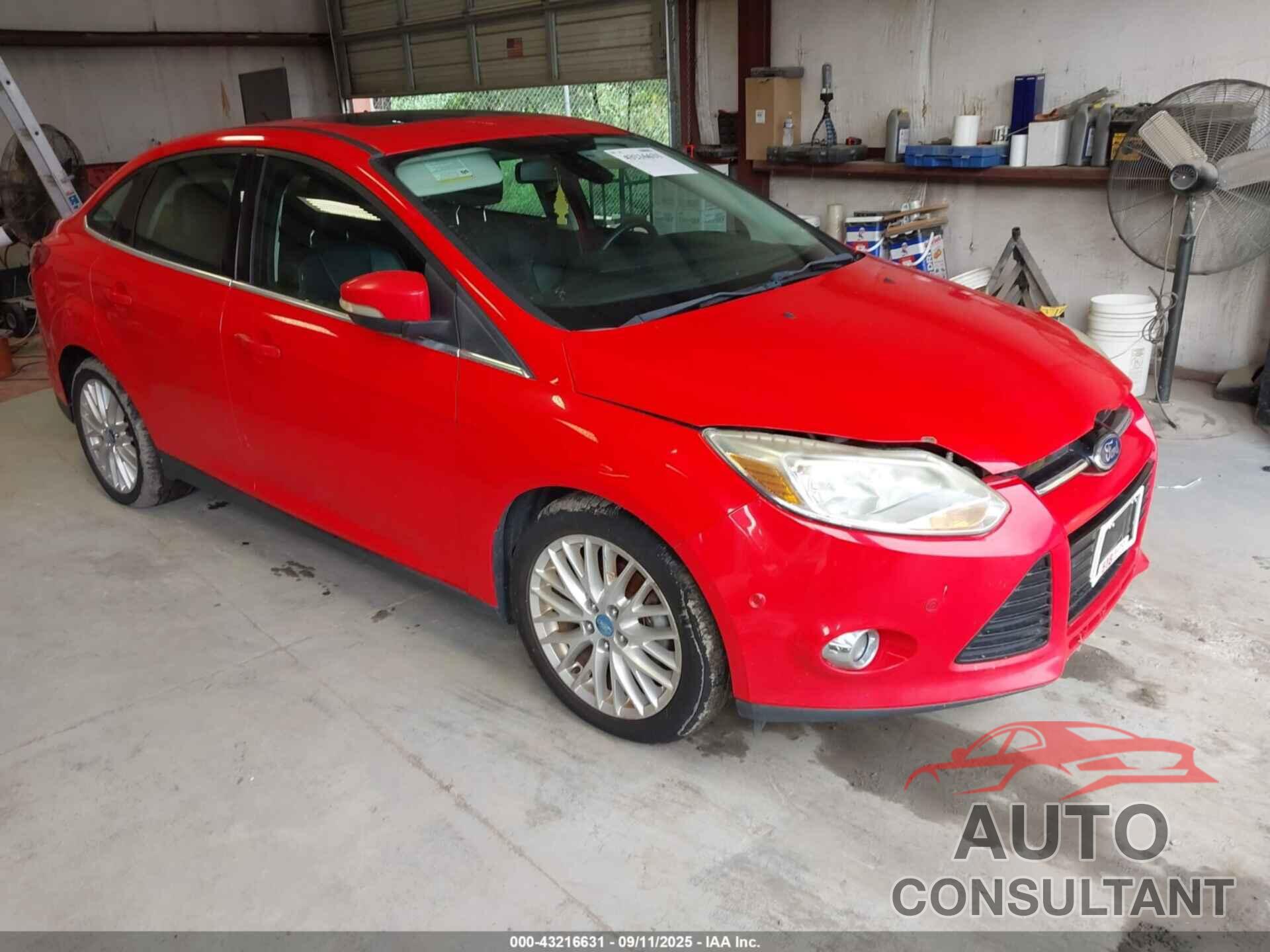 FORD FOCUS 2012 - 1FAHP3H23CL214754