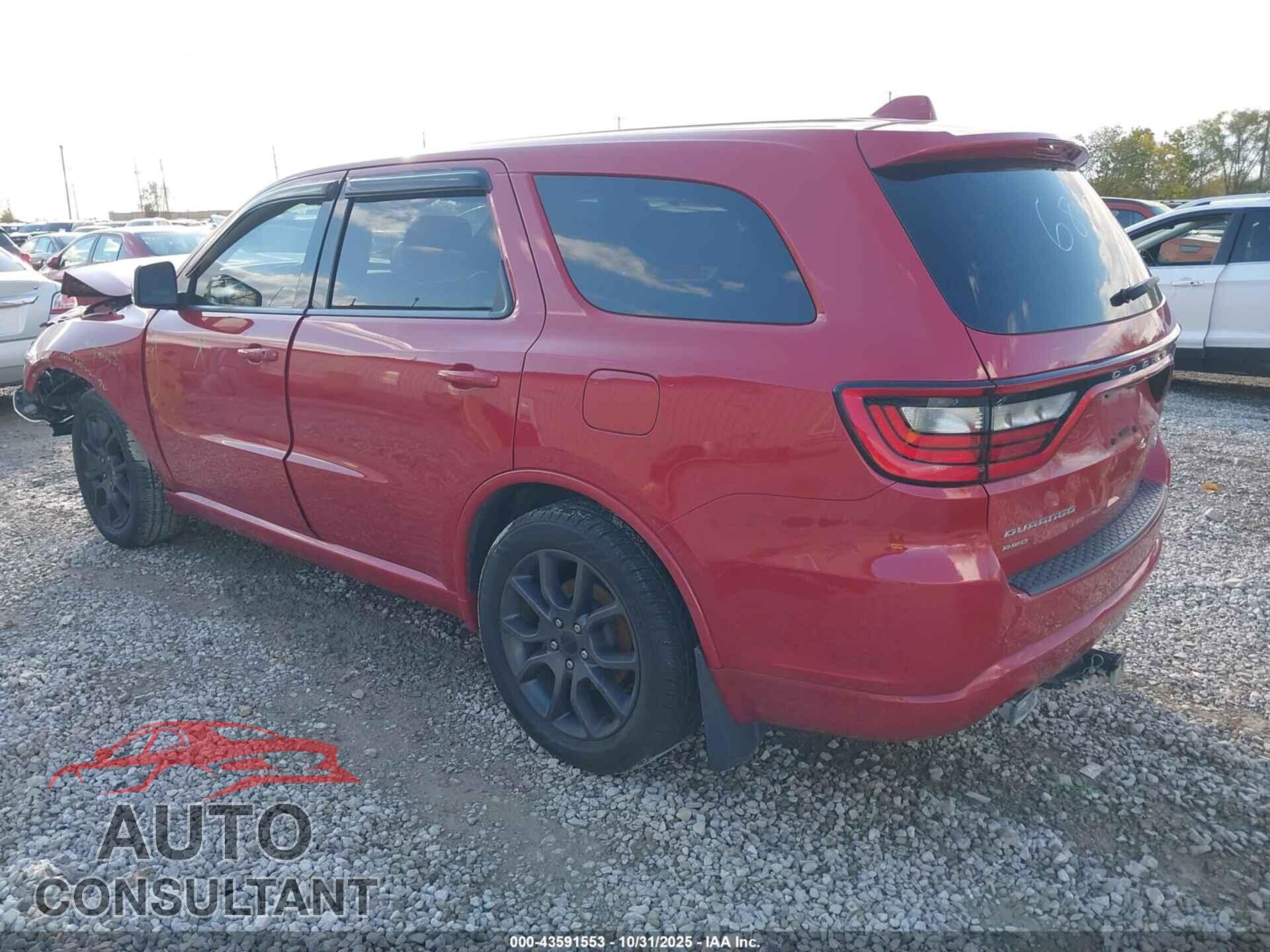 DODGE DURANGO 2017 - 1C4SDJCT9HC681584