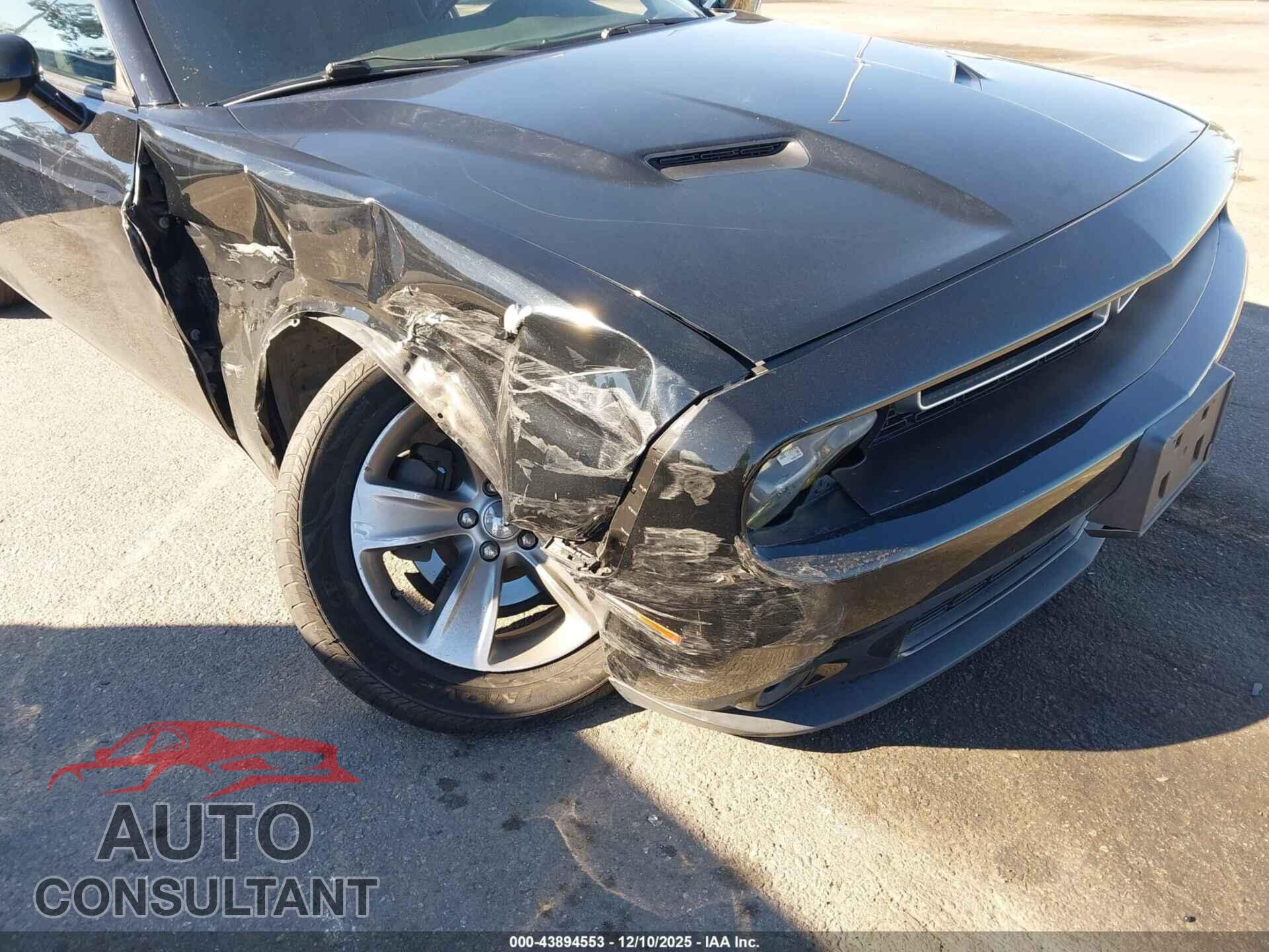 DODGE CHALLENGER 2018 - 2C3CDZAG4JH262817