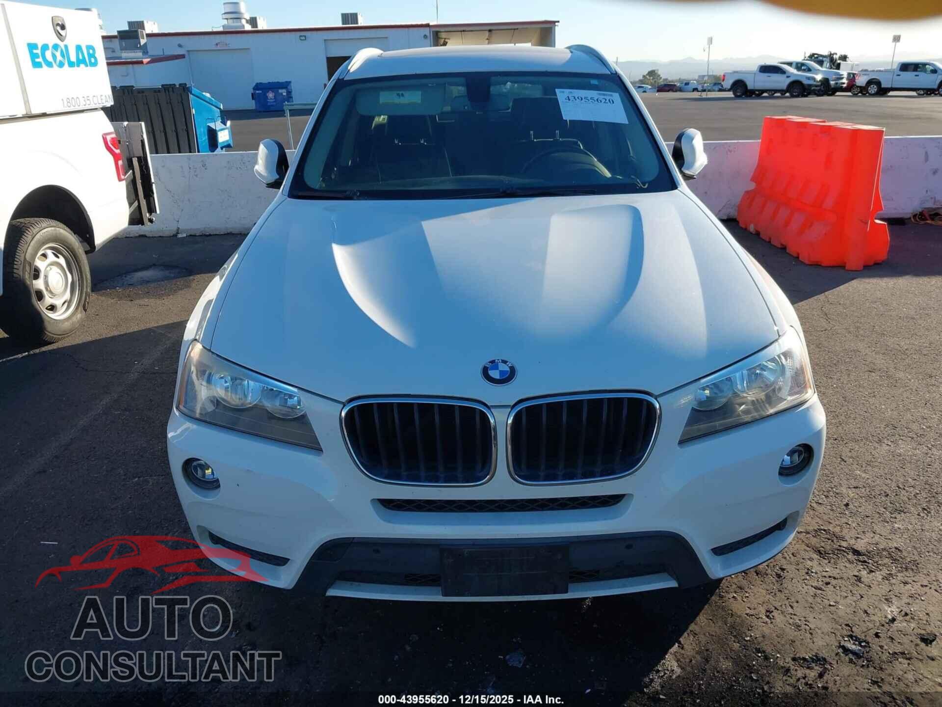 BMW X3 2013 - 5UXWX9C53D0A12104