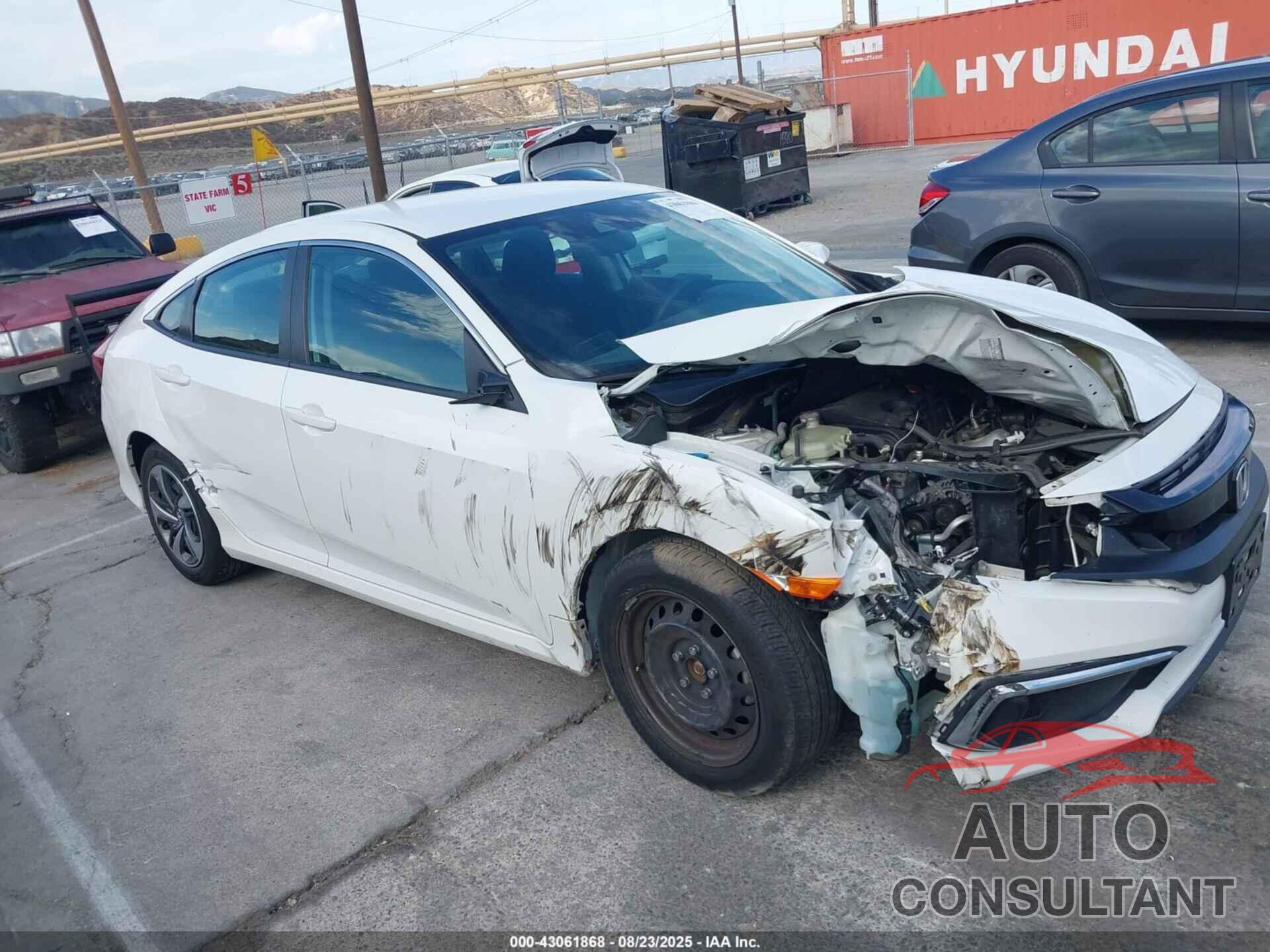 HONDA CIVIC 2019 - 2HGFC2F65KH602580
