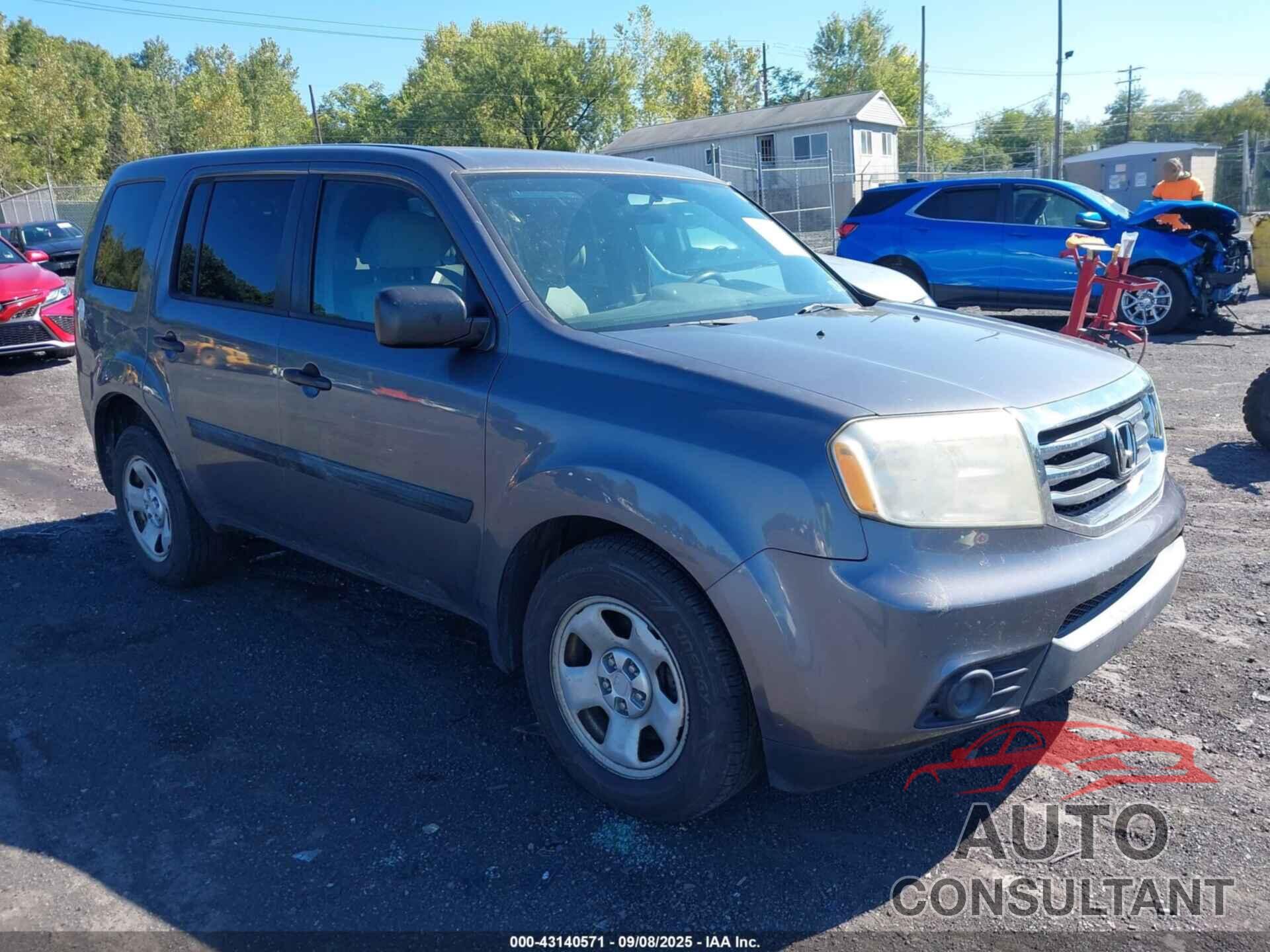 HONDA PILOT 2014 - 5FNYF4H2XEB005259