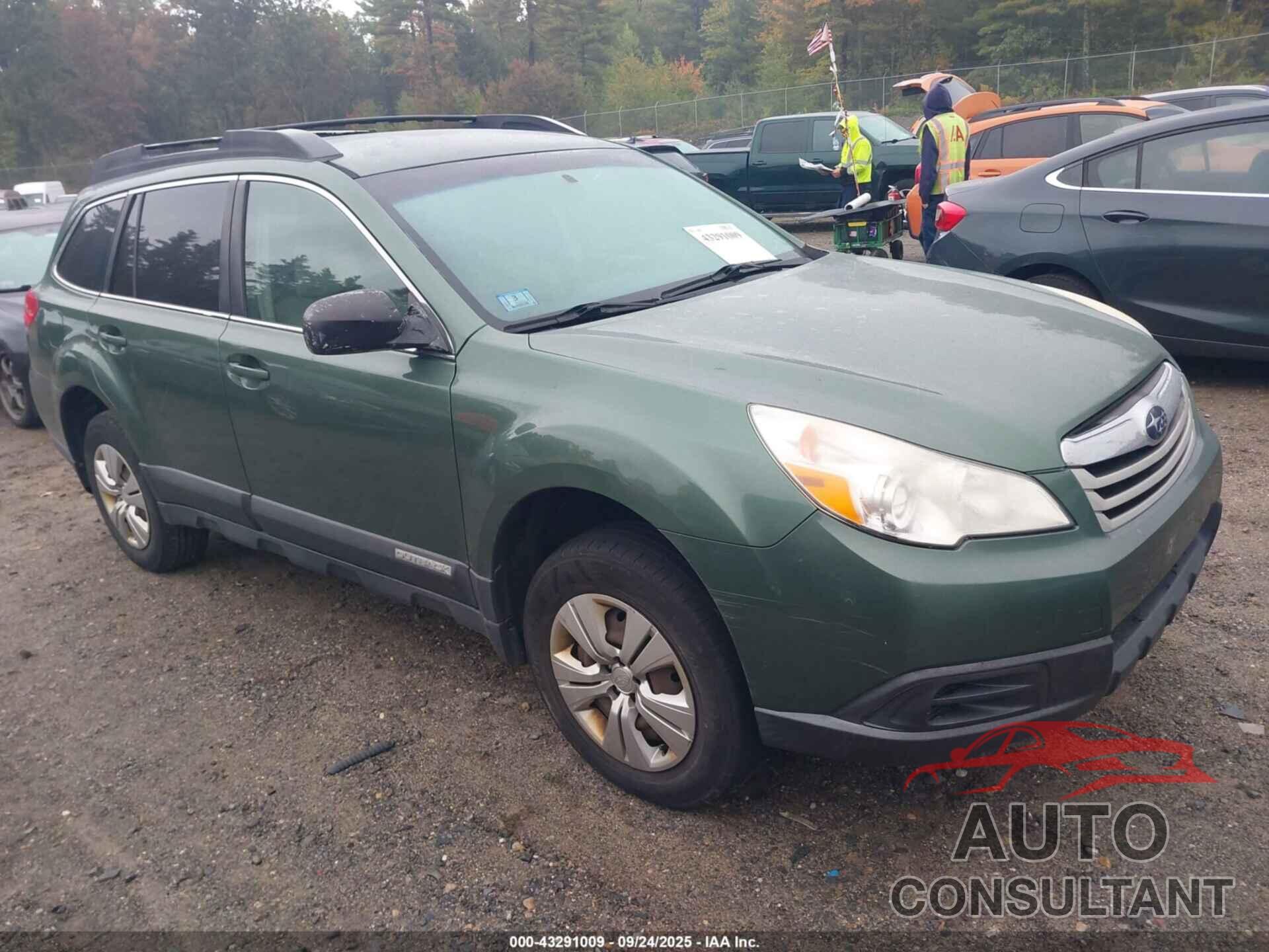 SUBARU OUTBACK 2010 - 4S4BRBAC8A3349860