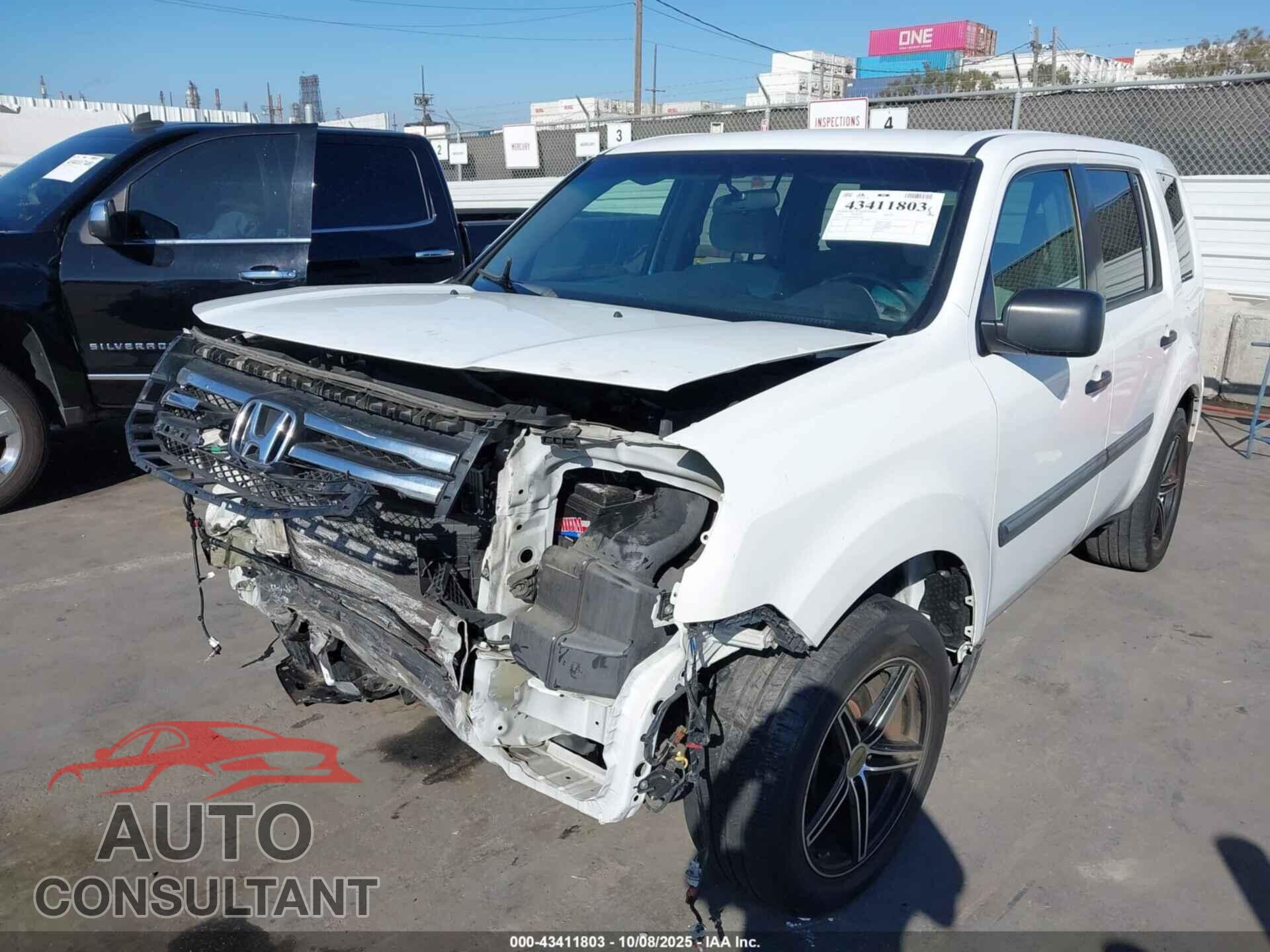HONDA PILOT 2015 - 5FNYF3H22FB022388