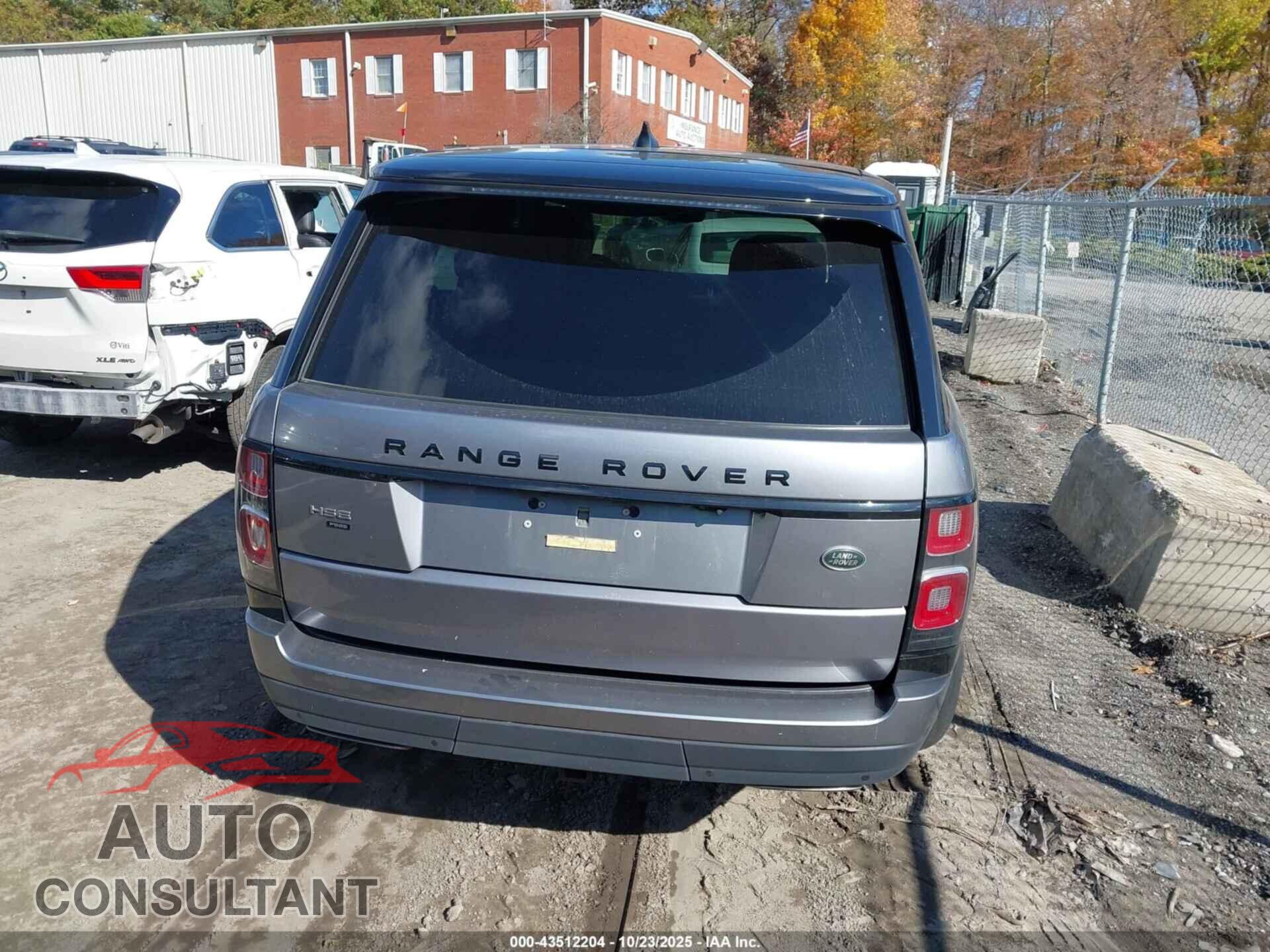 LAND ROVER RANGE ROVER 2020 - SALGS2SE3LA589727