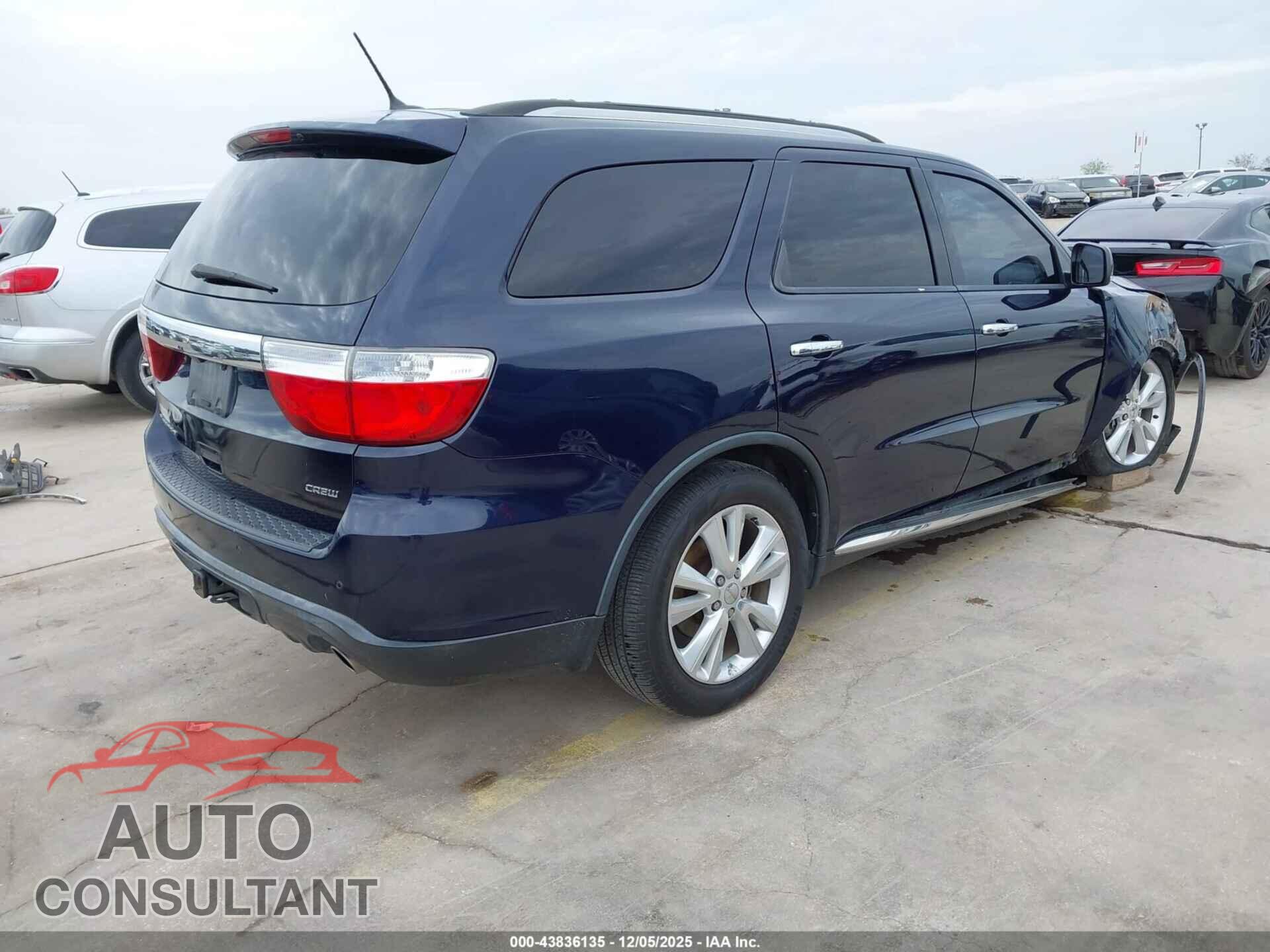 DODGE DURANGO 2013 - 1C4RDHDG5DC665689