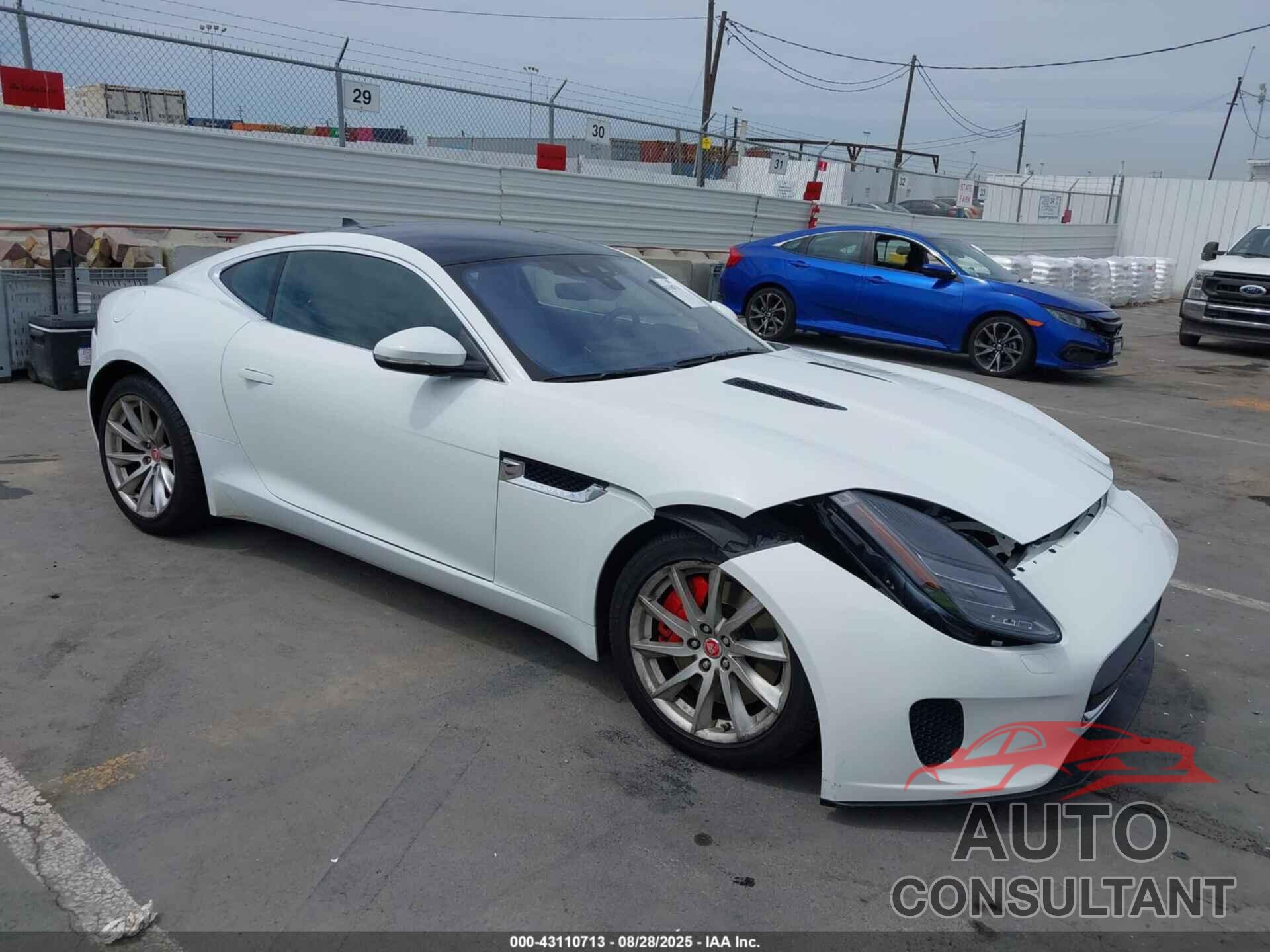 JAGUAR F-TYPE 2018 - SAJDD1EV6JCK53289