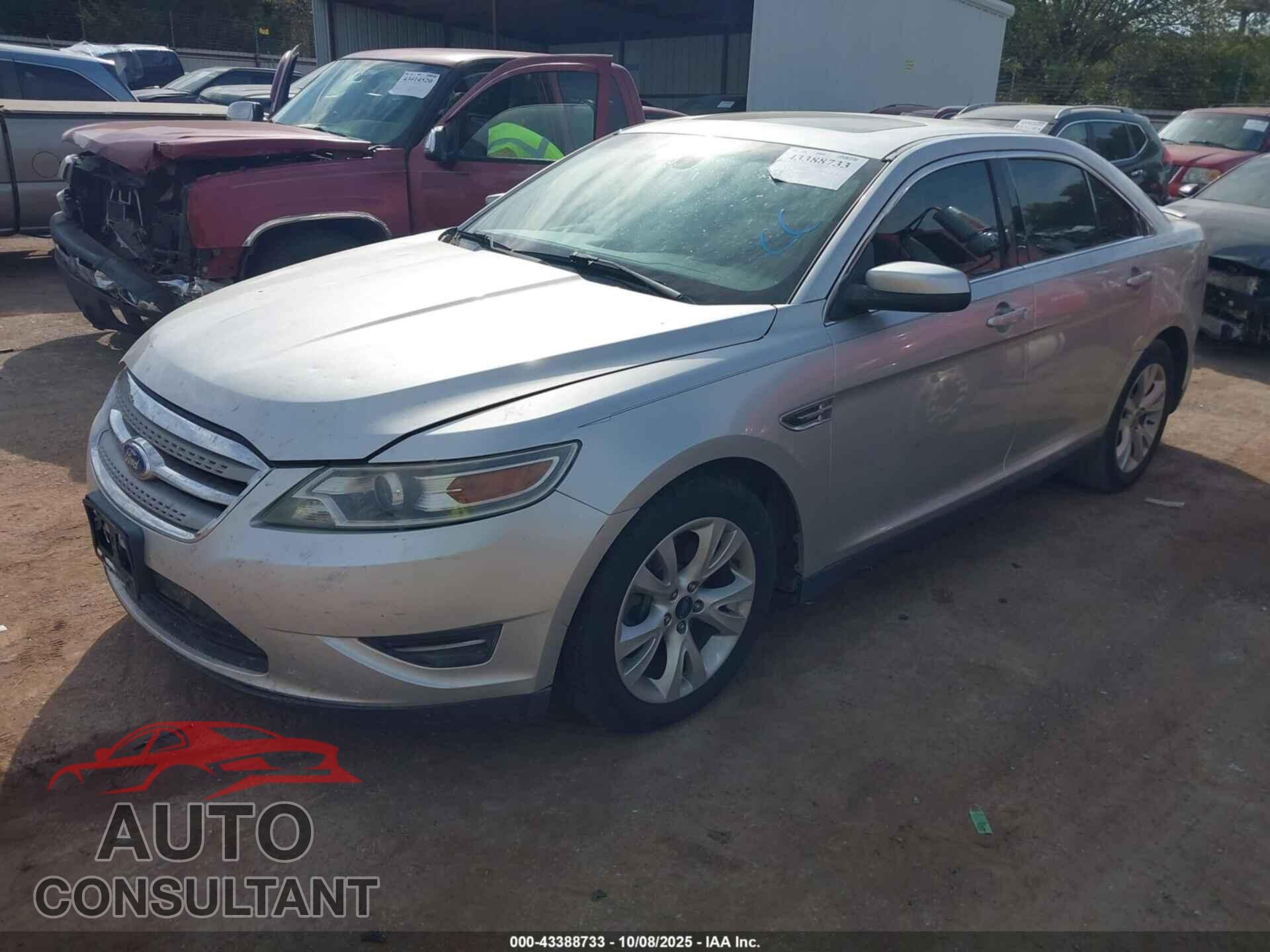 FORD TAURUS 2012 - 1FAHP2EW4CG109358