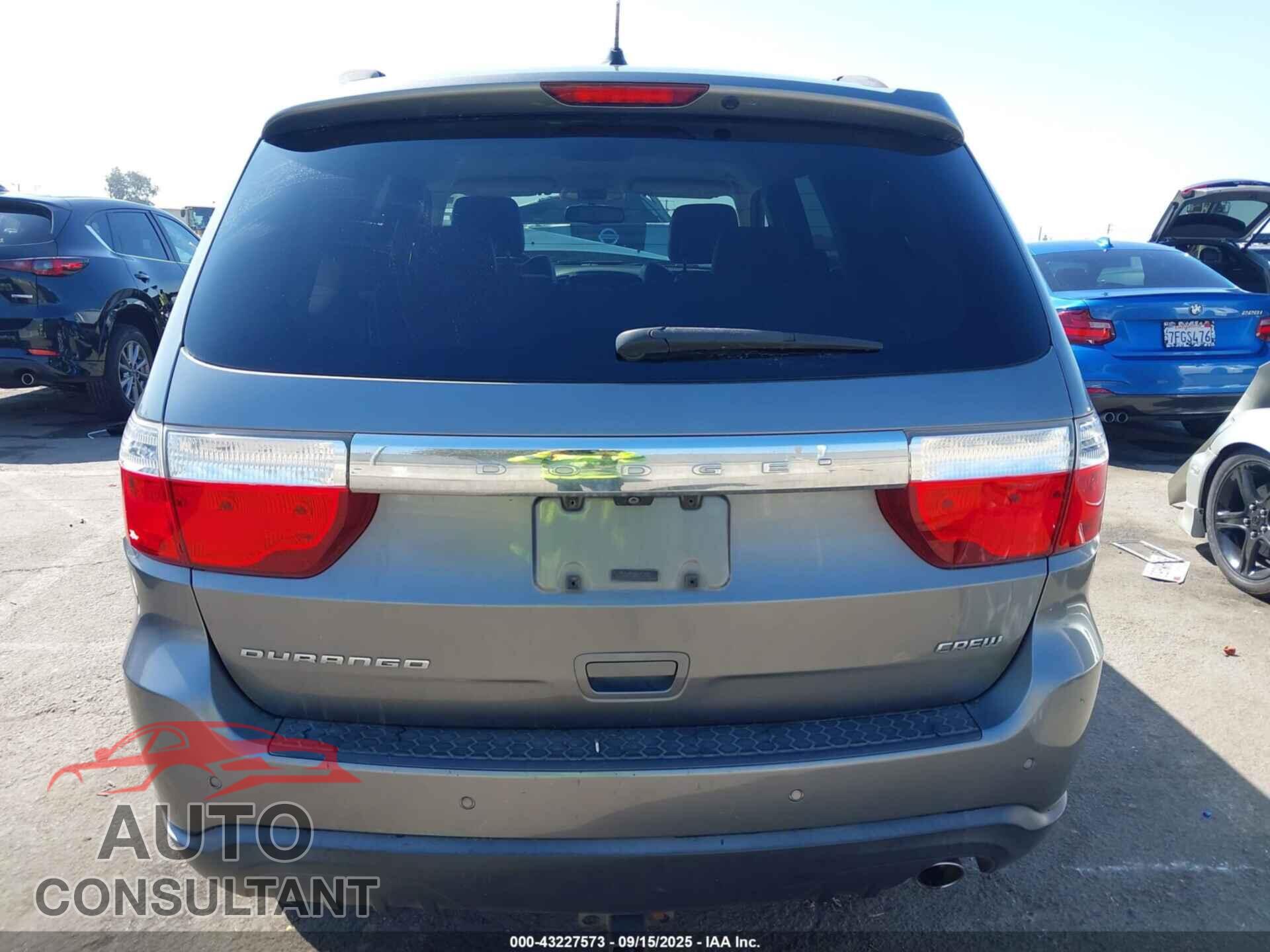 DODGE DURANGO 2012 - 1C4RDHDG3CC321888