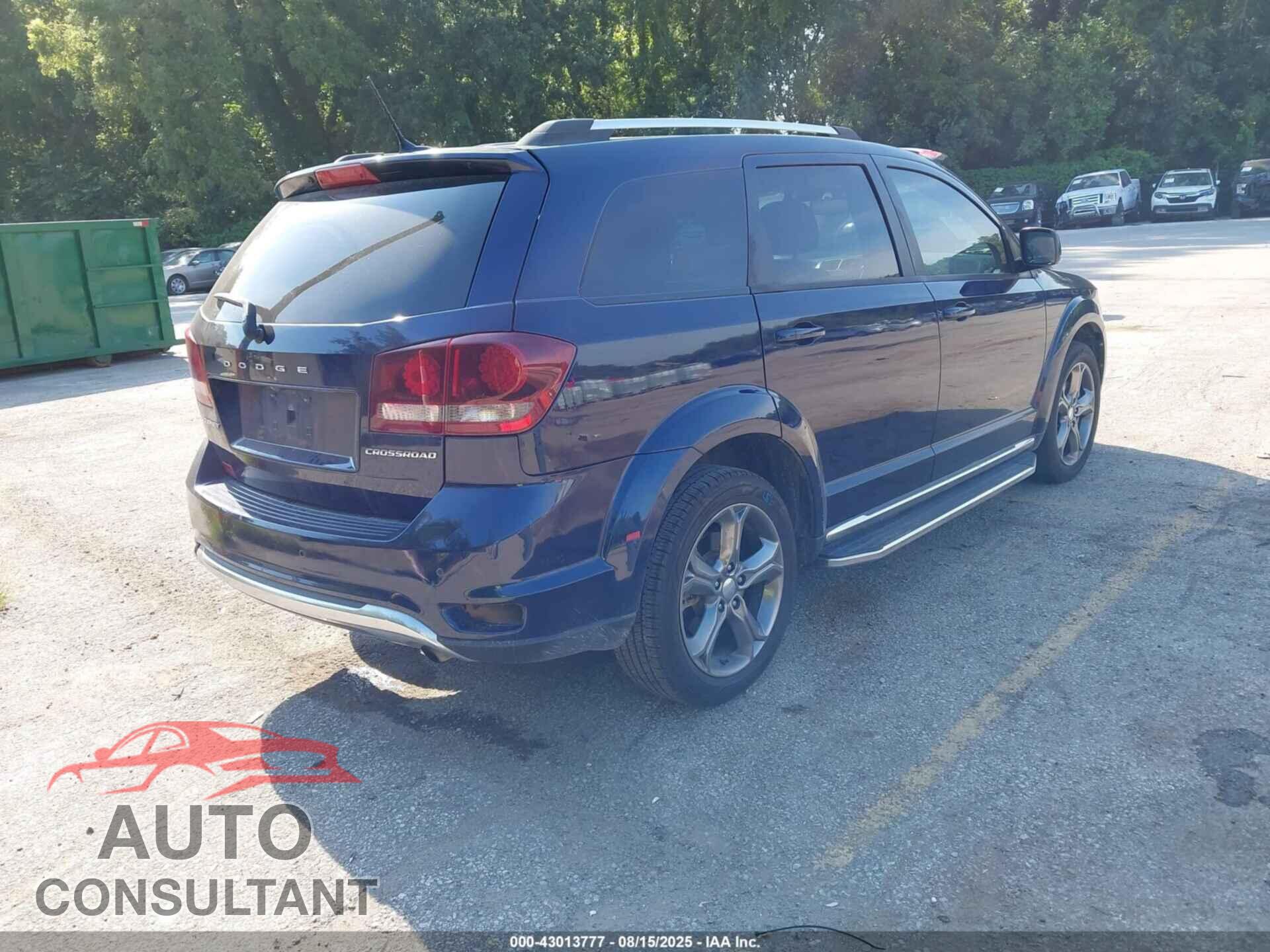 DODGE JOURNEY 2017 - 3C4PDCGB3HT566096