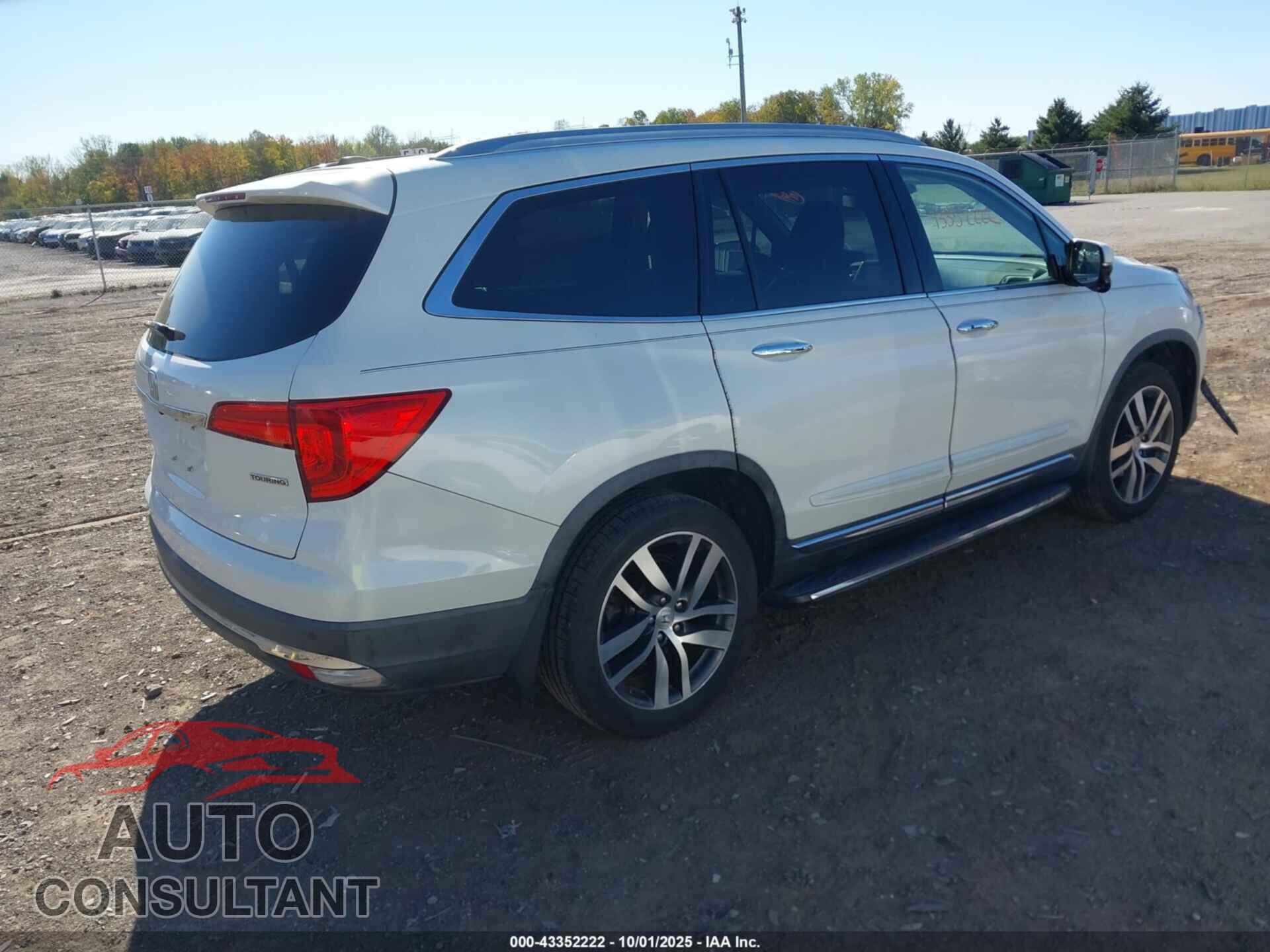 HONDA PILOT 2016 - 5FNYF5H92GB045678
