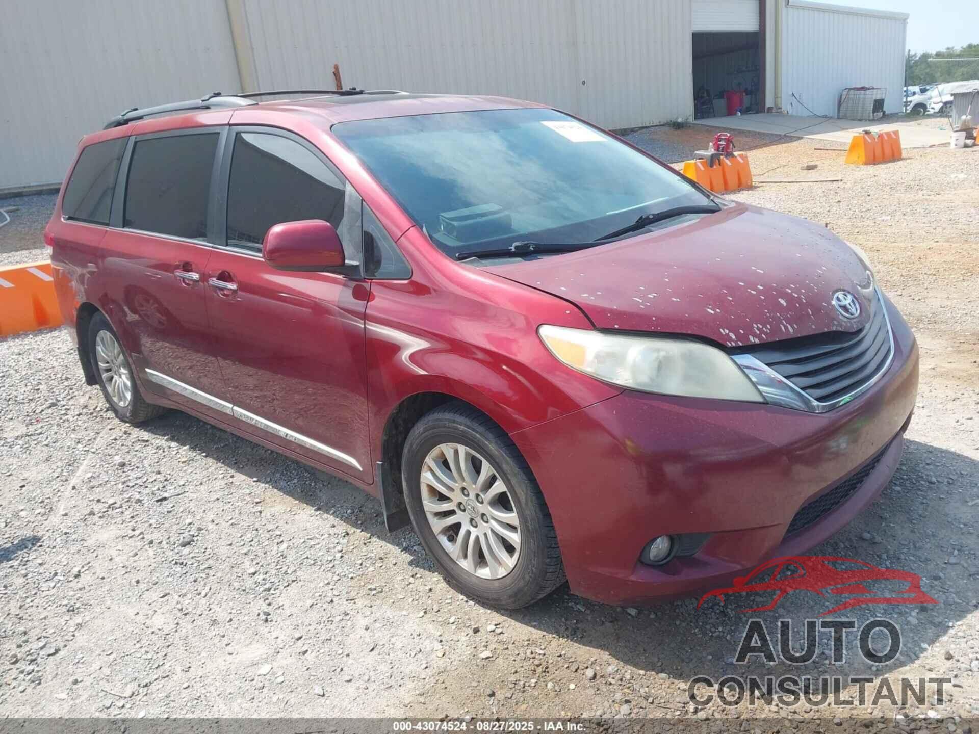 TOYOTA SIENNA 2012 - 5TDYK3DCXCS189227