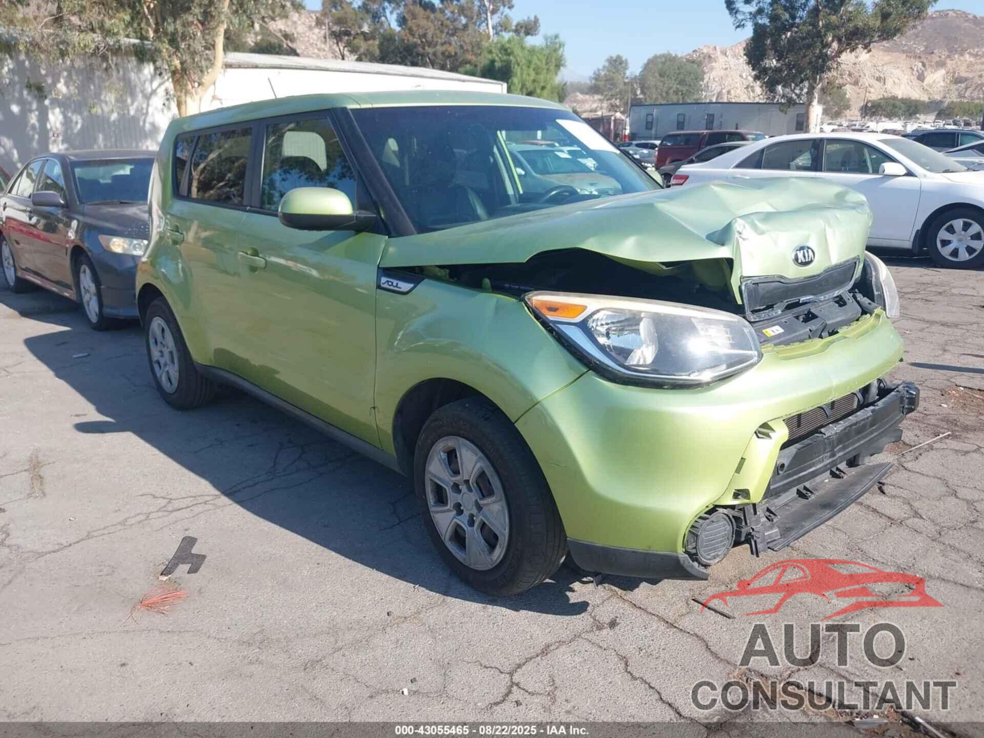 KIA SOUL 2016 - KNDJN2A27G7826718