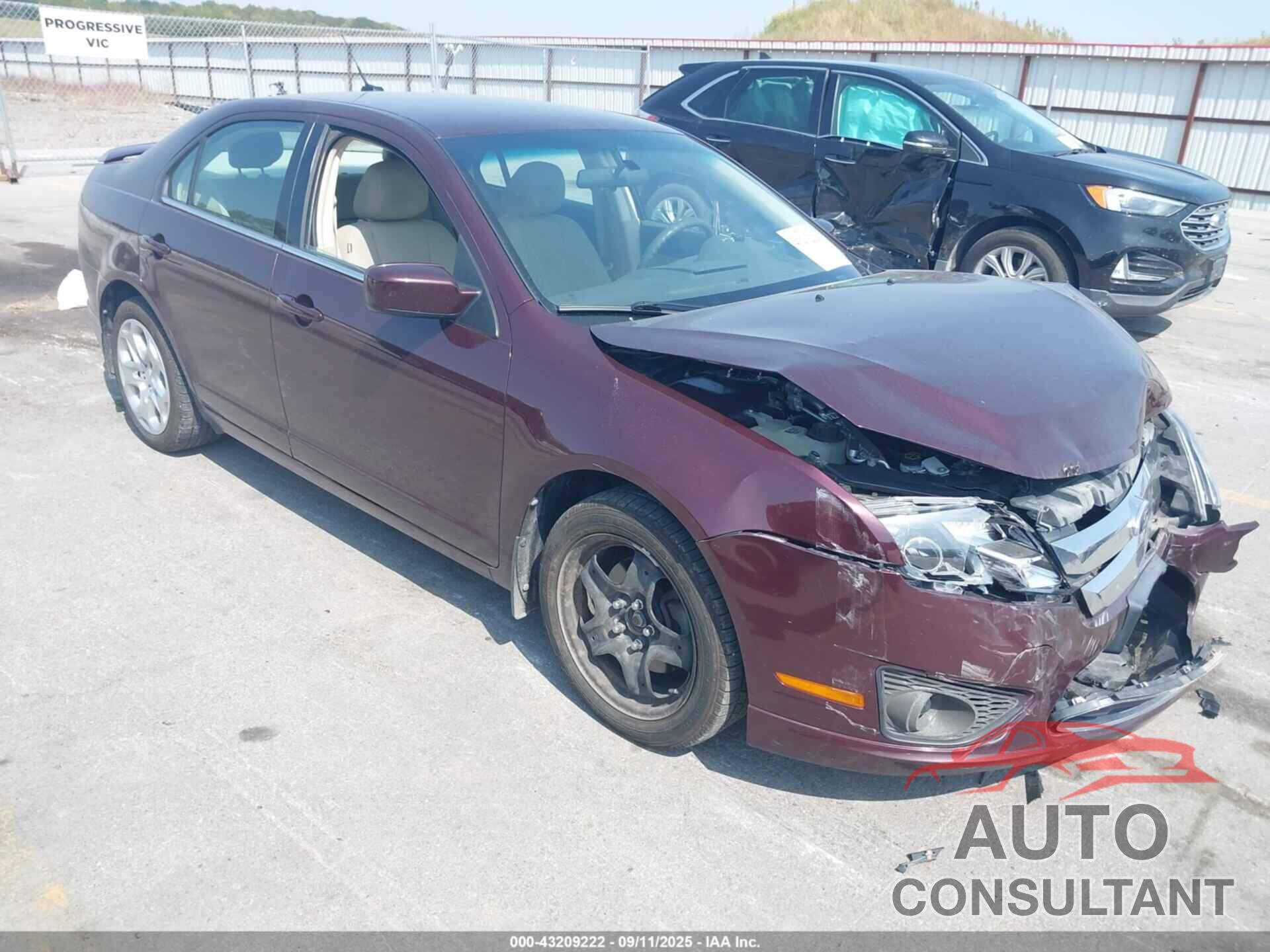 FORD FUSION 2011 - 3FAHP0HA0BR107151