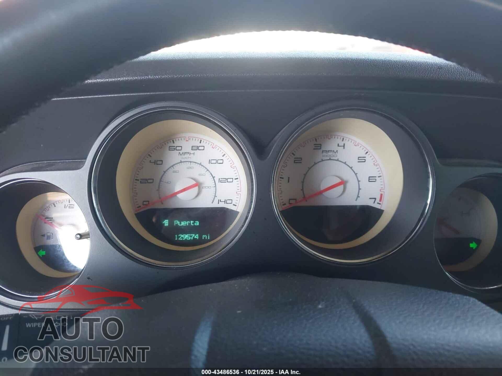 DODGE CHALLENGER 2013 - 2C3CDYAG4DH616155