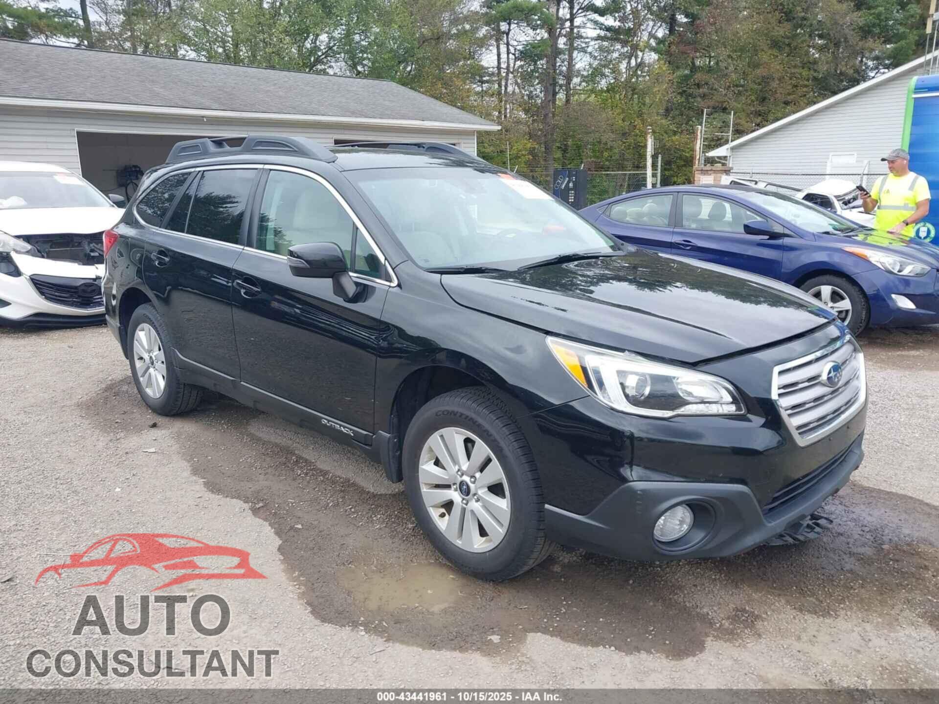 SUBARU OUTBACK 2017 - 4S4BSAFC1H3375475