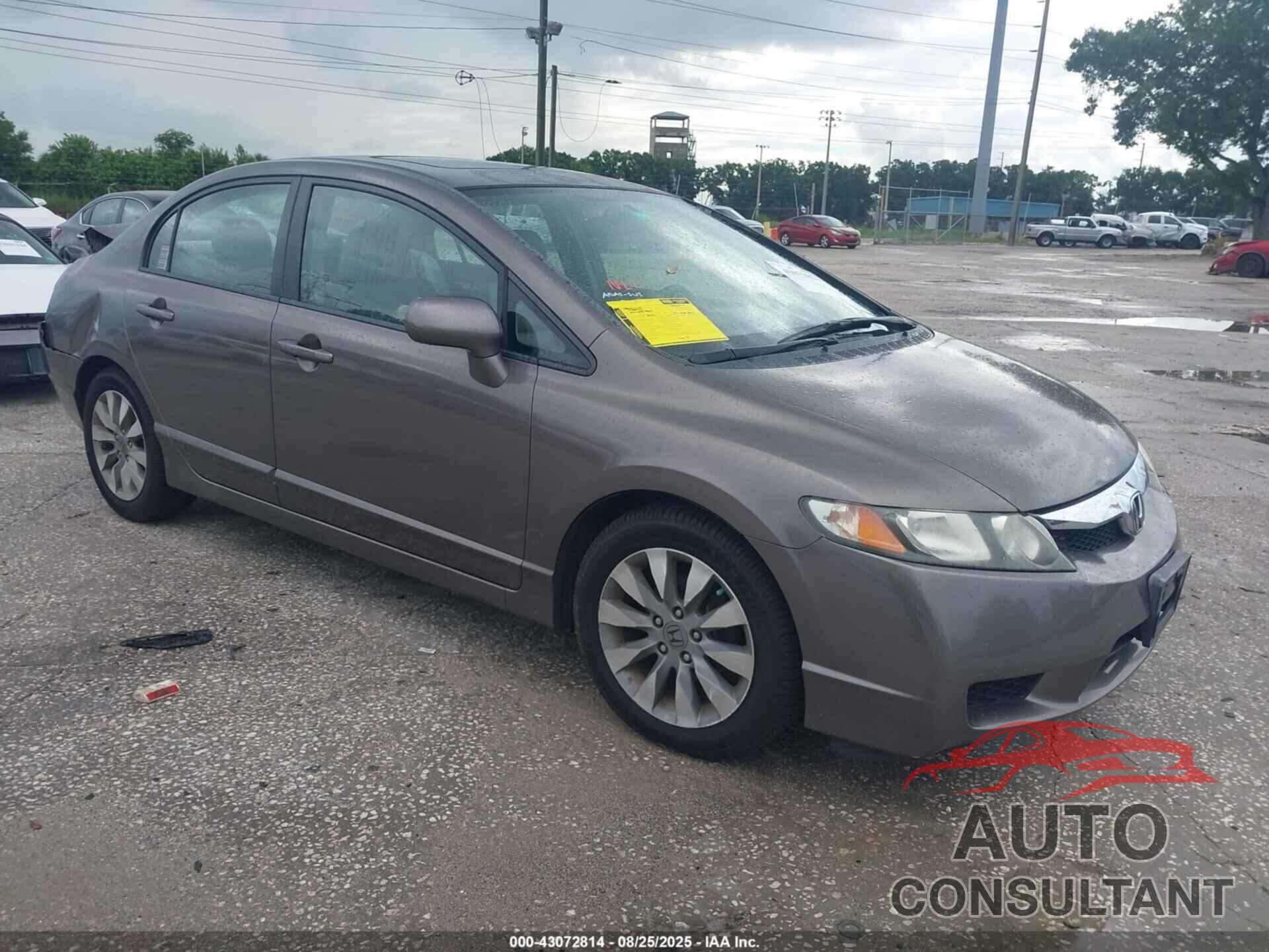 HONDA CIVIC 2011 - 2HGFA1F96BH519654