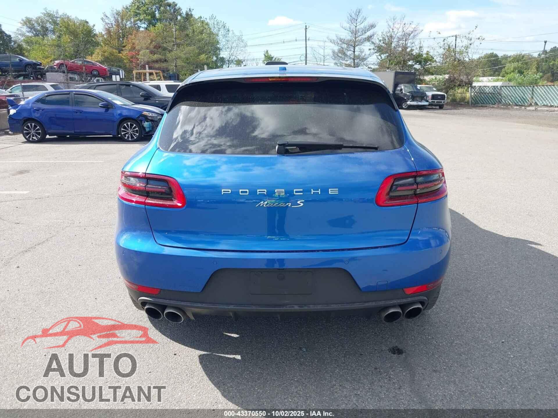 PORSCHE MACAN 2017 - WP1AB2A58HLB13210