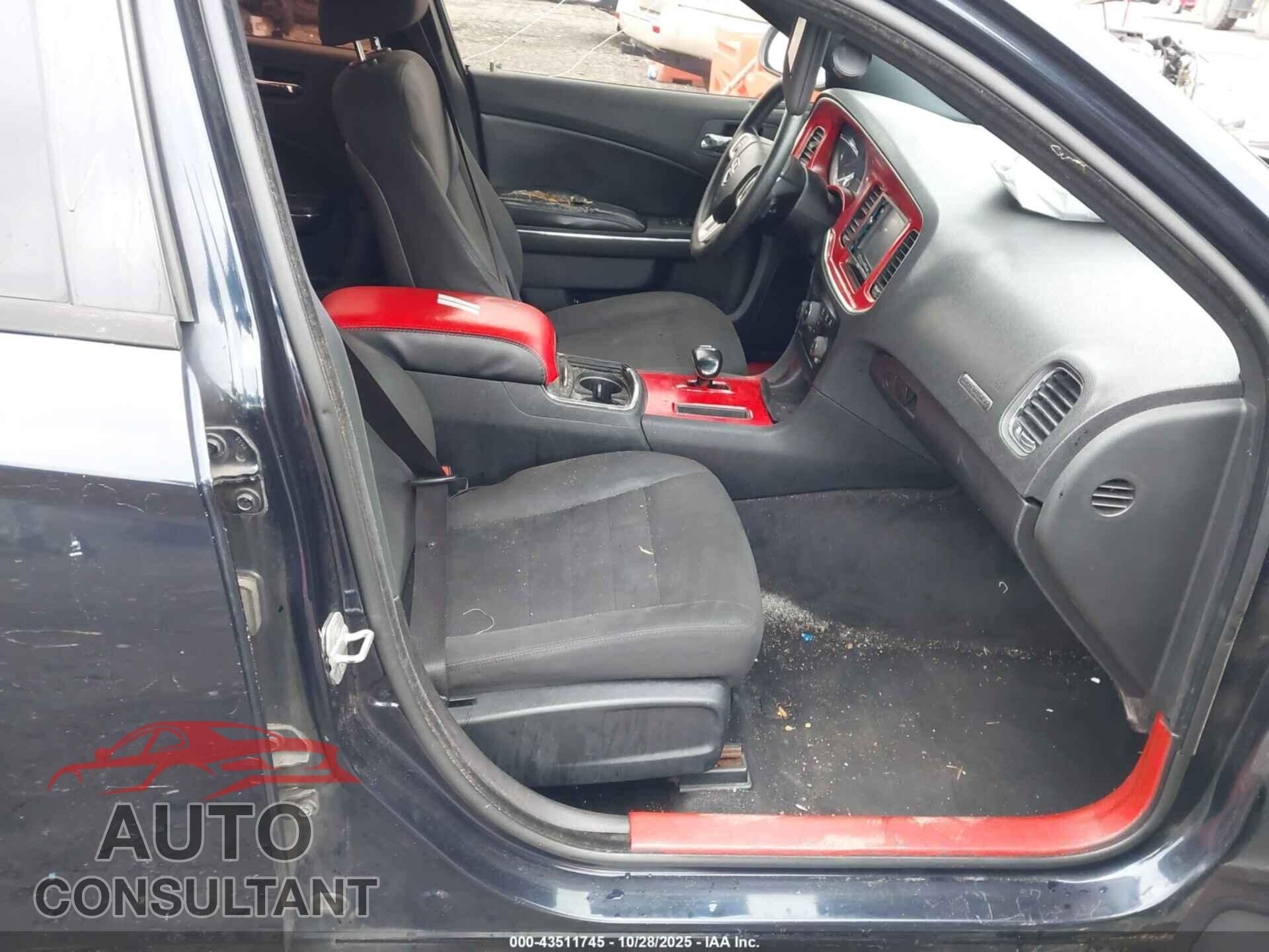 DODGE CHARGER 2012 - 2C3CDXBG8CH182913