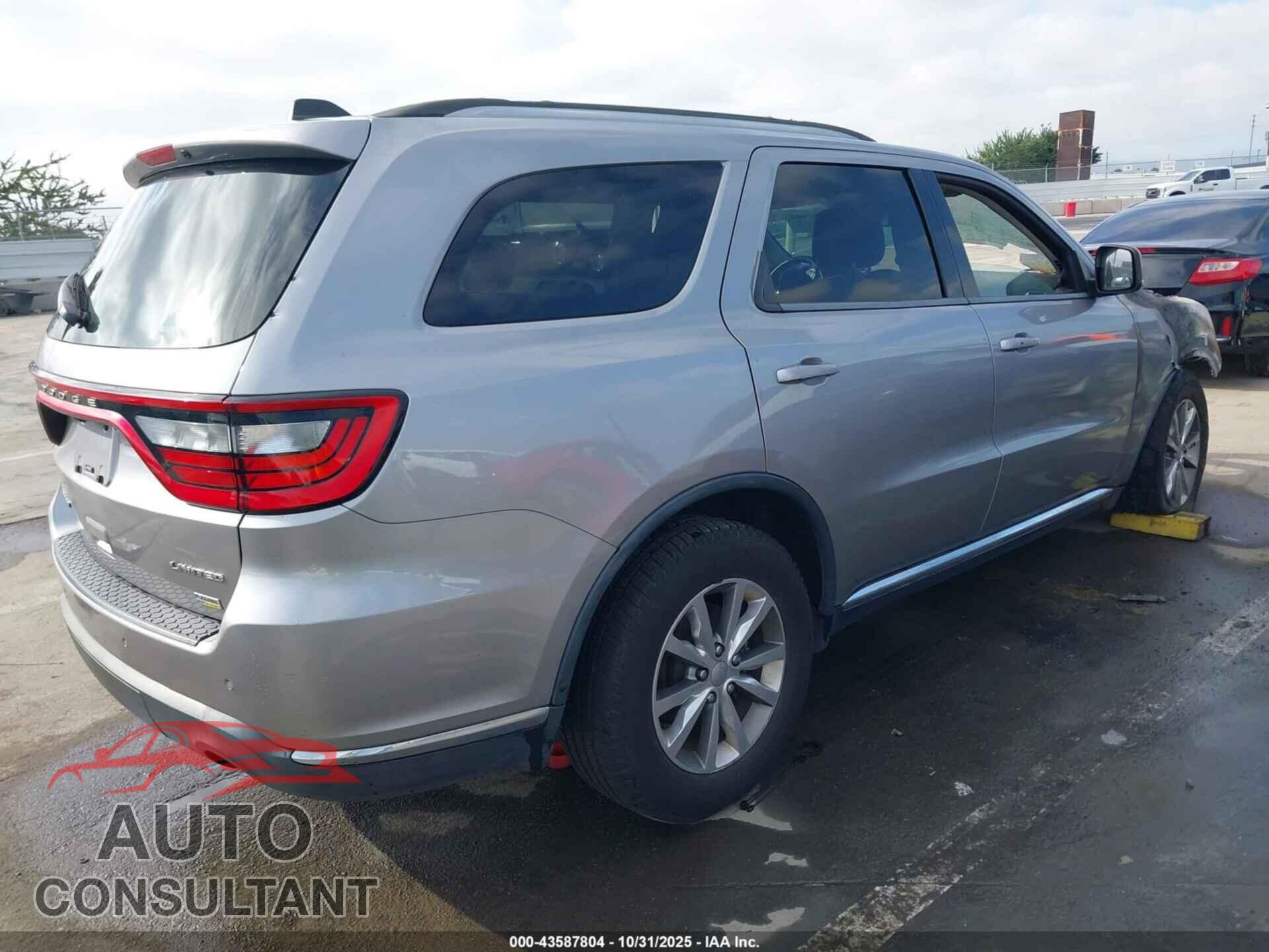 DODGE DURANGO 2015 - 1C4RDHDG5FC200848