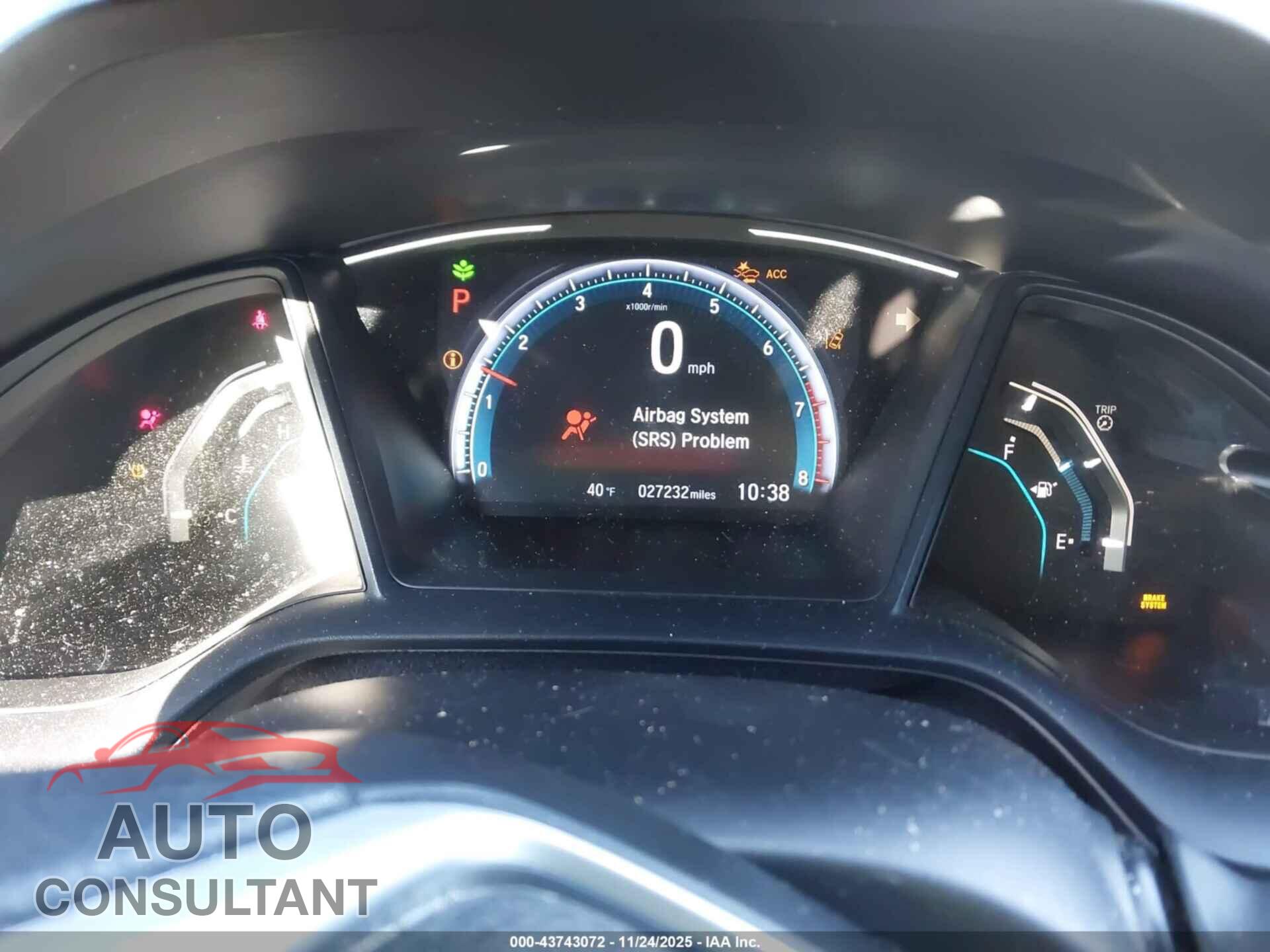 HONDA CIVIC 2019 - 2HGFC2F67KH534475