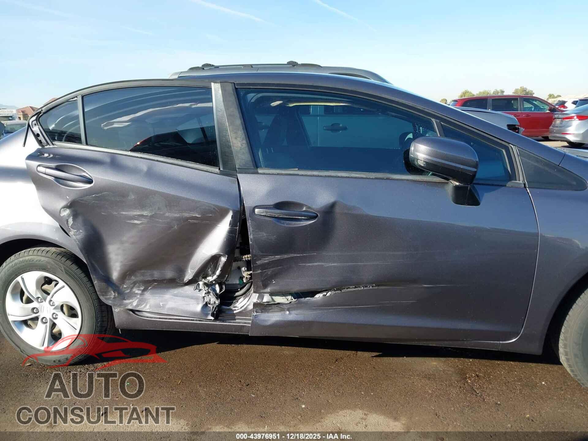 HONDA CIVIC 2014 - 19XFB2F5XEE225785