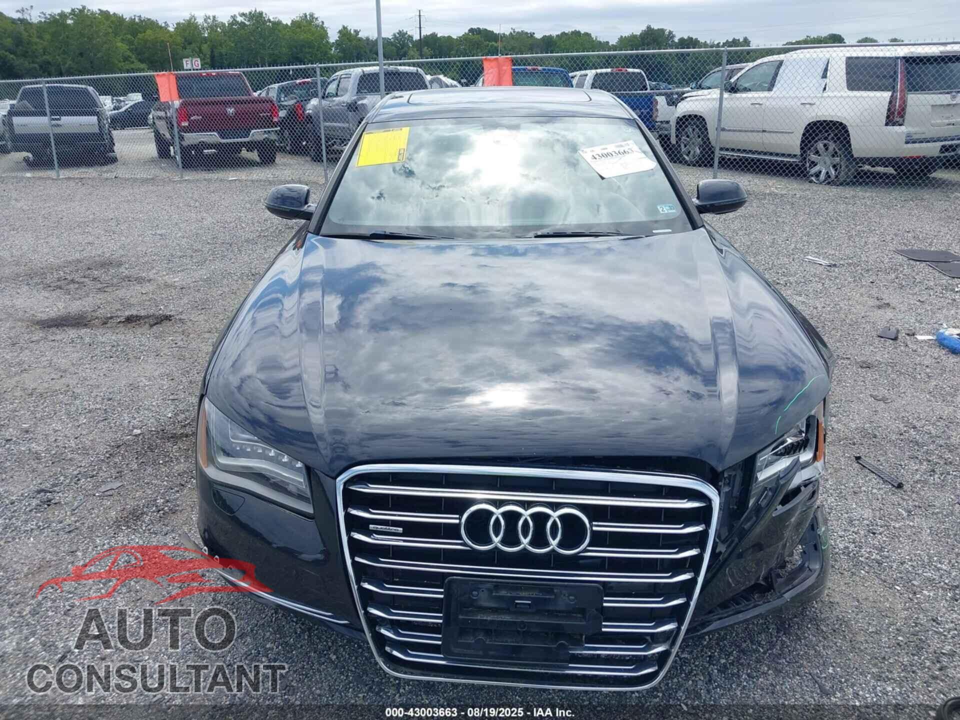 AUDI A8 L 2013 - WAURGAFD8DN028024