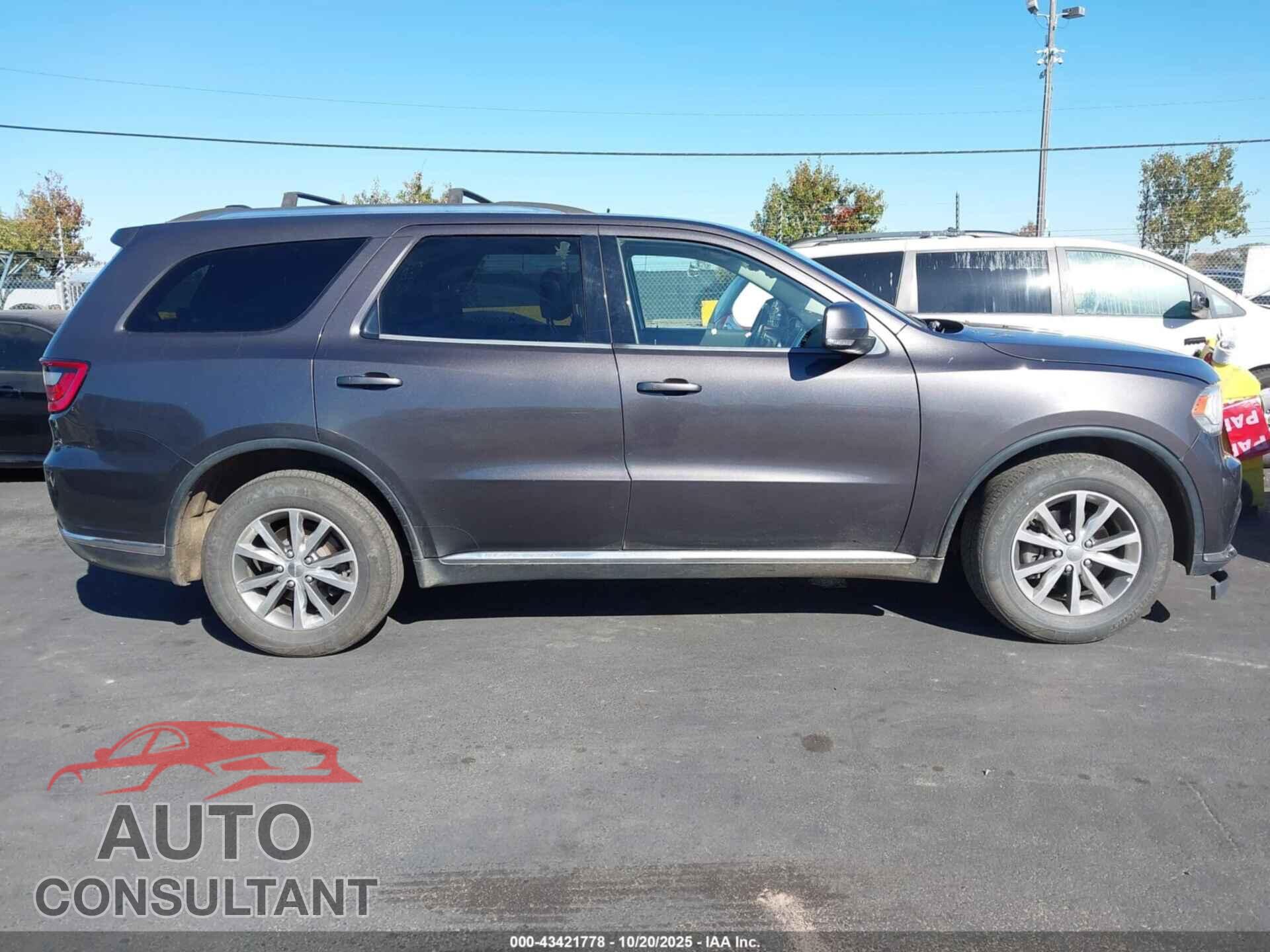 DODGE DURANGO 2015 - 1C4RDJDG0FC843079
