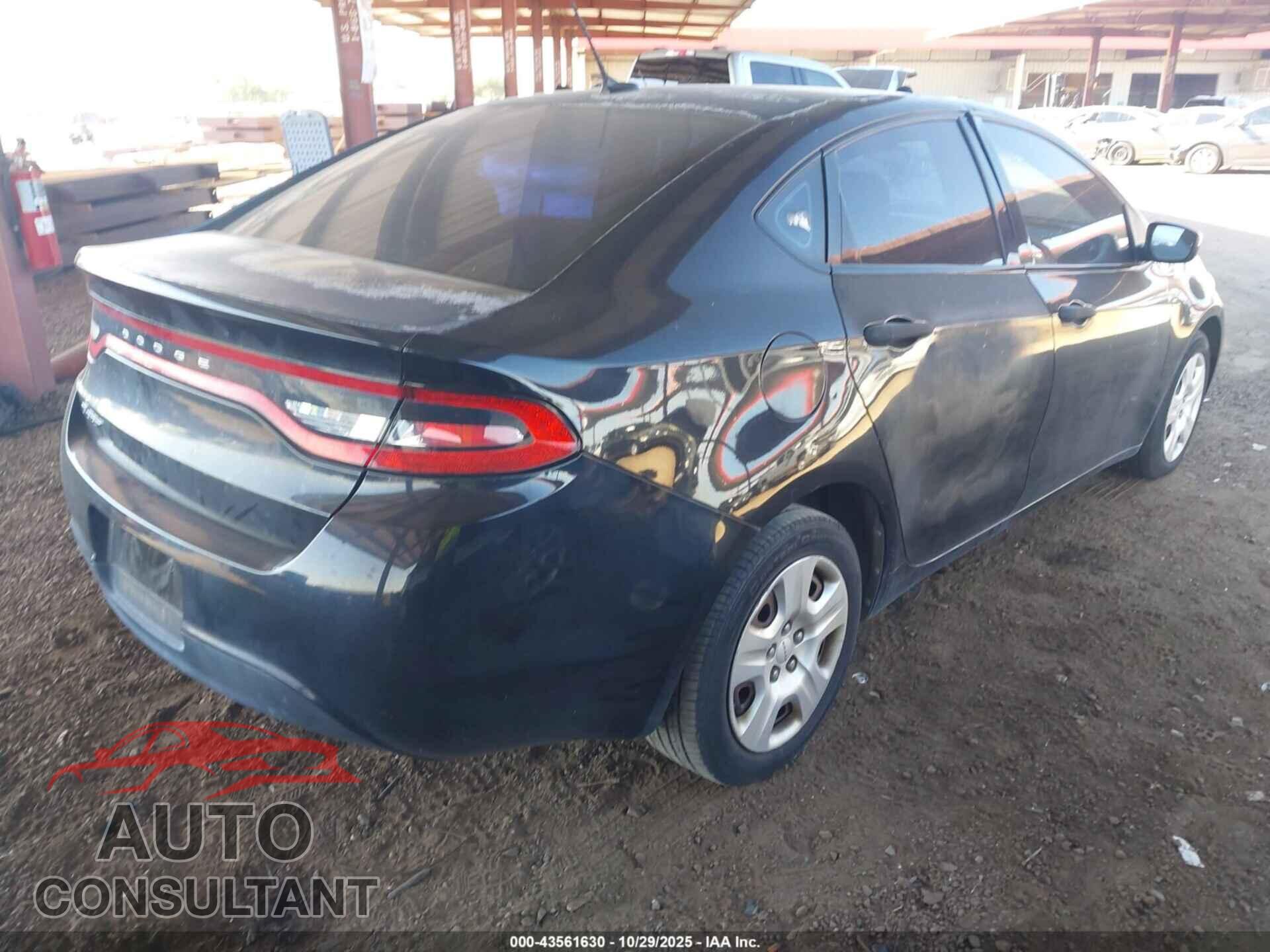 DODGE DART 2013 - 1C3CDFAA4DD103629