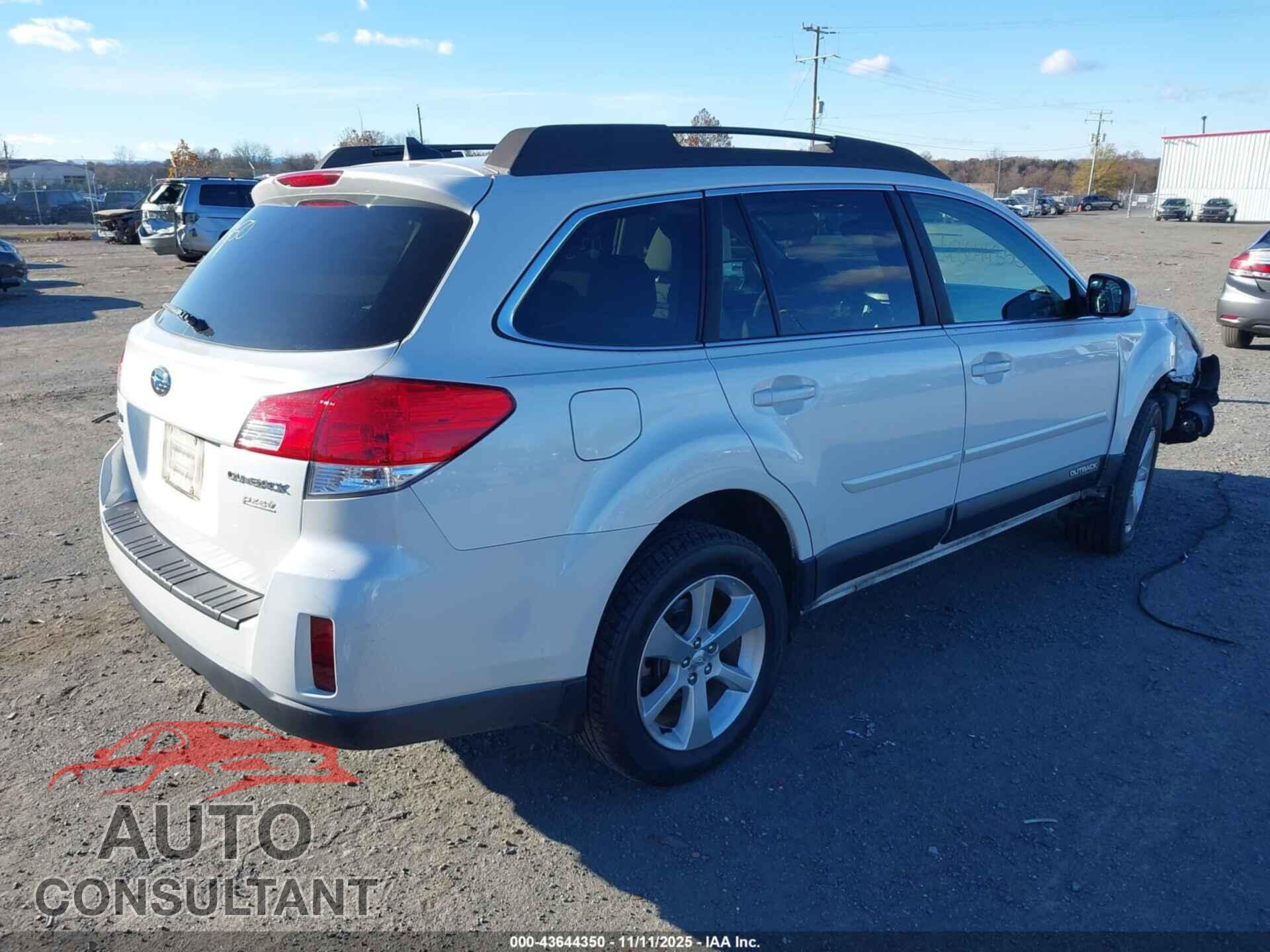 SUBARU OUTBACK 2014 - 4S4BRBLC4E3243859