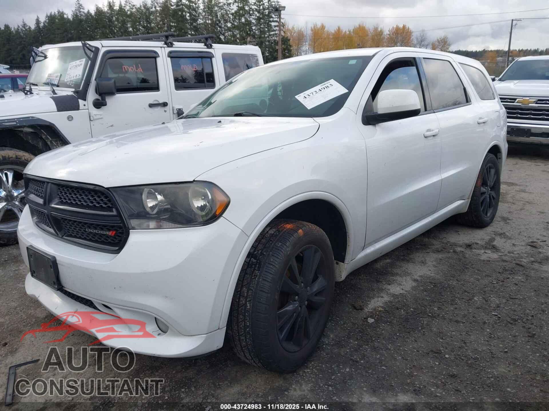 DODGE DURANGO 2013 - 1C4RDHAG4DC689552