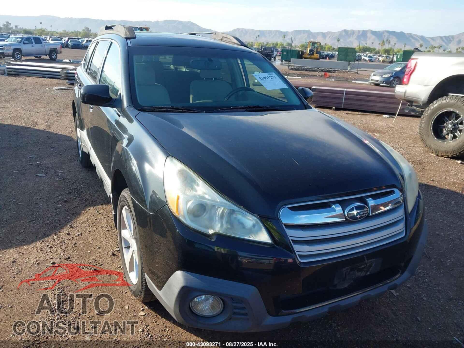 SUBARU OUTBACK 2013 - 4S4BRBGC4D3313708