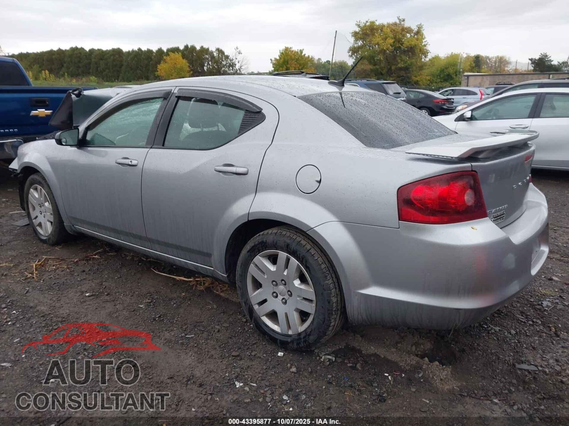 DODGE AVENGER 2013 - 1C3CDZAB5DN771735