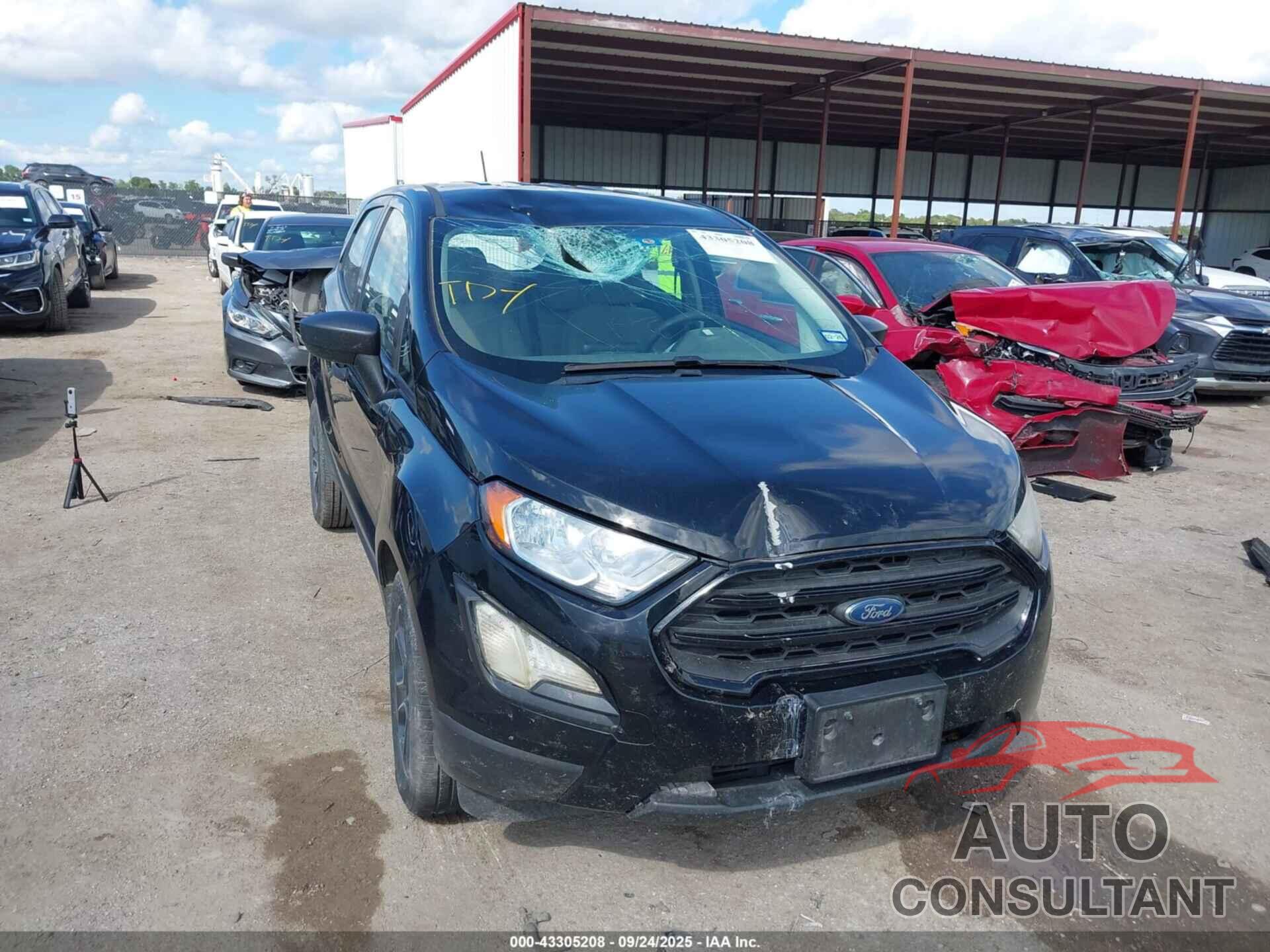 FORD ECOSPORT 2018 - MAJ3P1RE8JC185627